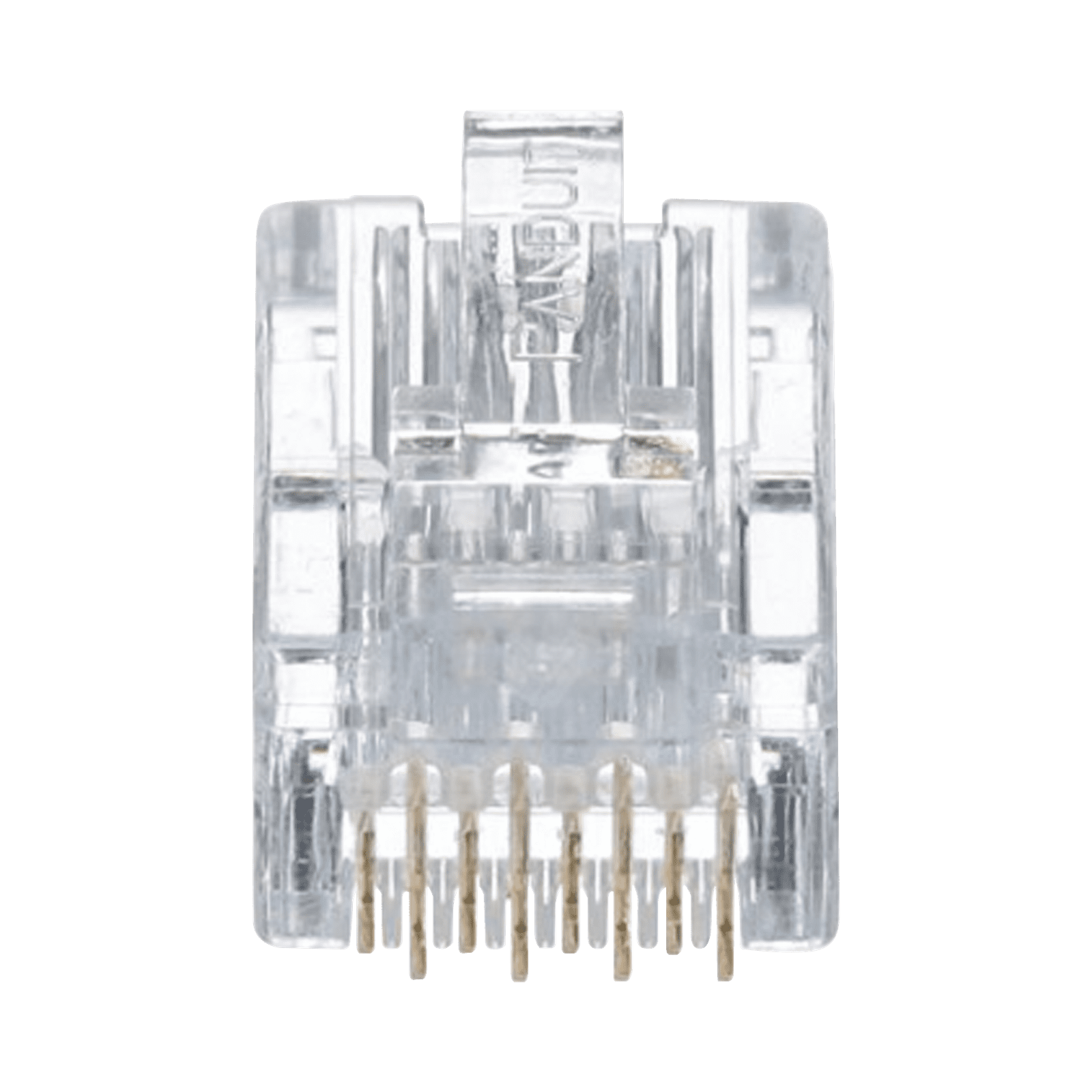 Plug RJ45 Cat5e, Para Cable UTP de Calibres 24-26 AWG, Chapado en Oro de 50 micras, Paquete de 50 piezas MP588-L - PANDUIT