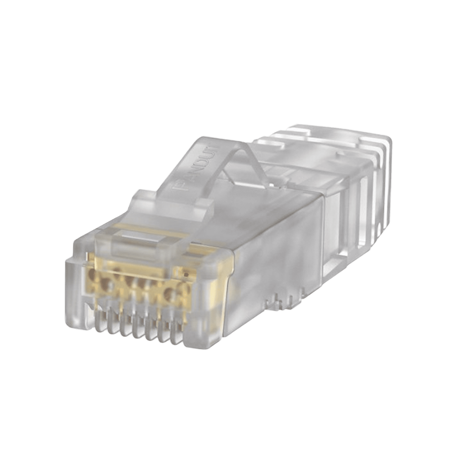 Plug RJ45 Cat6A, Para Cable UTP de Calibre 23-24 AWG, Chapado en Oro de 50 micras, Paquete de 100 piezas SP6X88-C - PANDUIT
