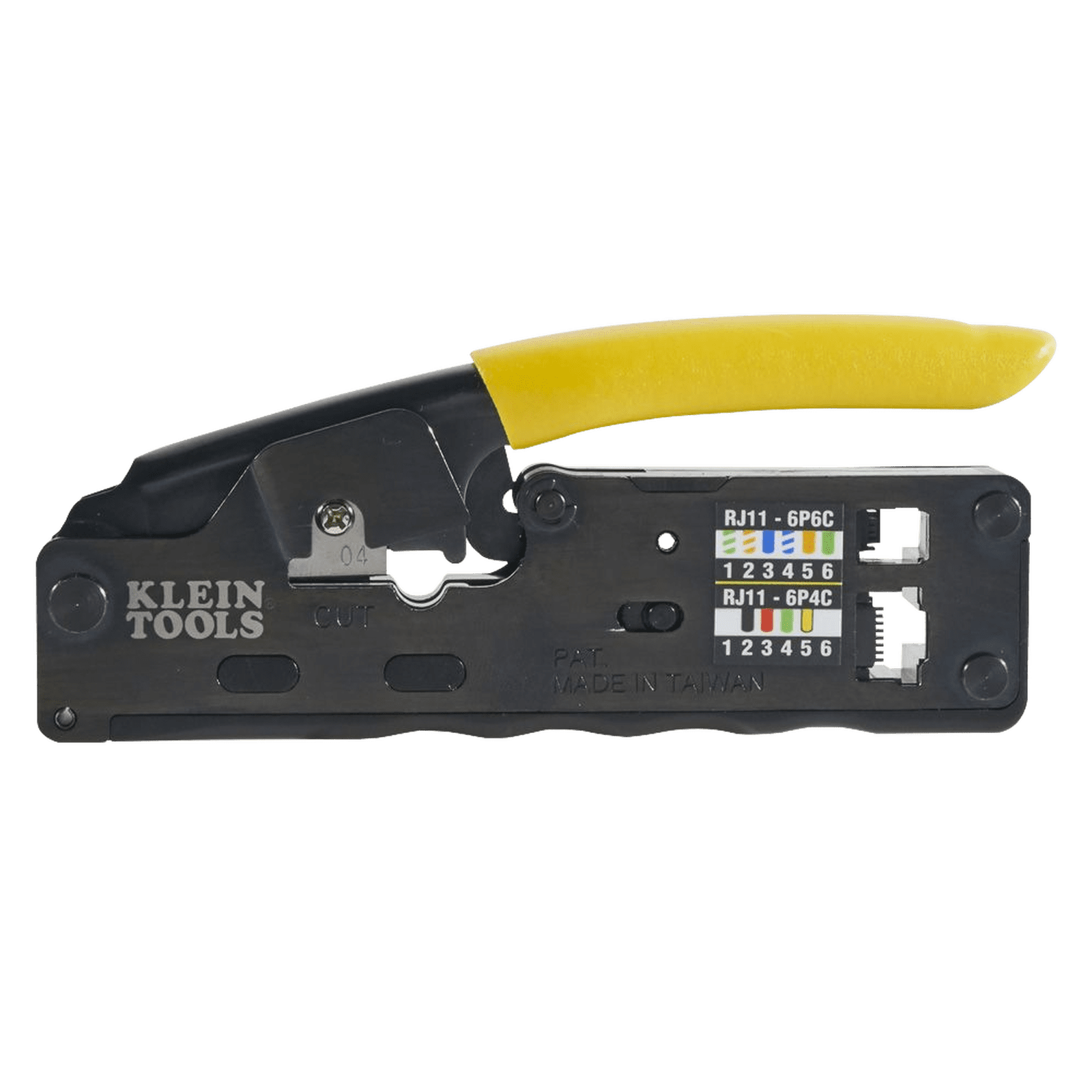 Ponchadora/Pelacables/Cortacables Compacta con Matraca para Conectores  RJ45 y RJ11/RJ12. VDV-226-107 - KLEIN TOOLS