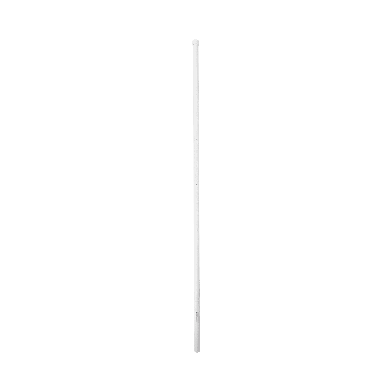Poste de Esquina para Cerca Electrificada. Tubo Galva. de 1.4 m, cal. 18 de 1″ Diam. + Pintura Blanca. Ideal para 6 Aisladores SYS-POST-ESQ-6W - EPCOM INDUSTRIAL