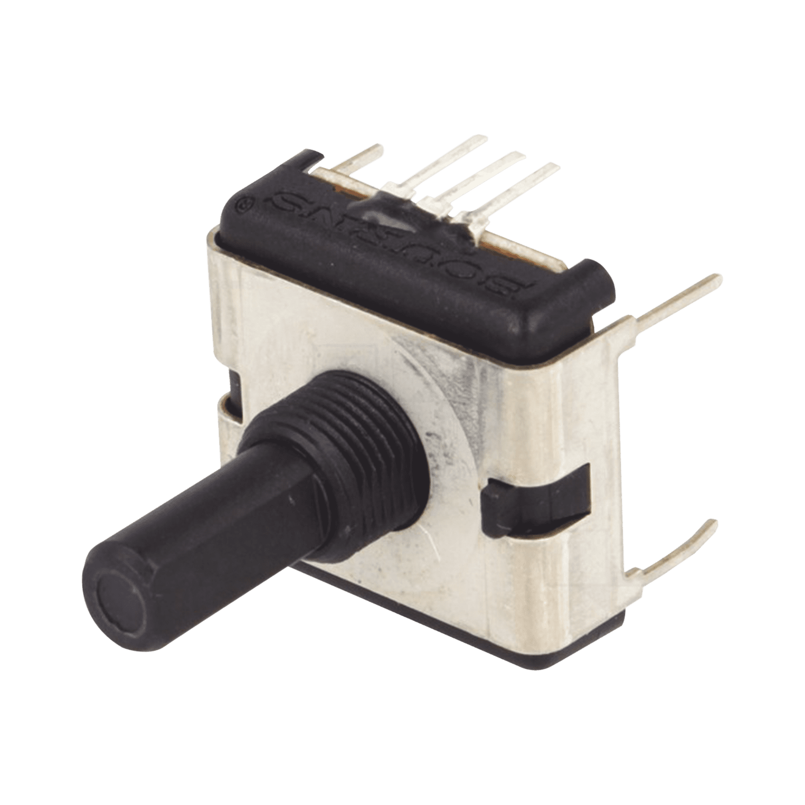 Potenciómetro Cuadrado de 22 mm, 5 k Ohm, 3/4 Watt, 1 Vuelta, para Montaje en Panel del Monitor de Servicio R2600-D. PCW1J-C24-KAB502L - SYSCOM