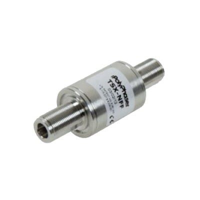 Protector Coaxial RF Bidireccional de 698-2700 MHz de 750W de Potencia Con Conectores N Hembra (ambos lados) TSX-NFF - POLYPHASER