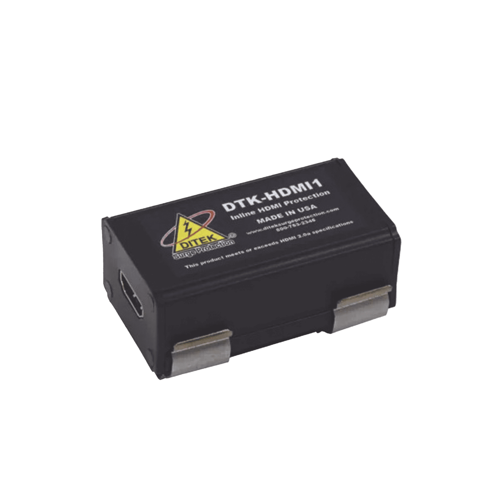 Protector Contra Sobretensiones para Cable HDMI Compatible con HDMI 2.0a Y HDCP 2.2, Soporta hasta 4k UHD DTKHDMI1 - DITEK