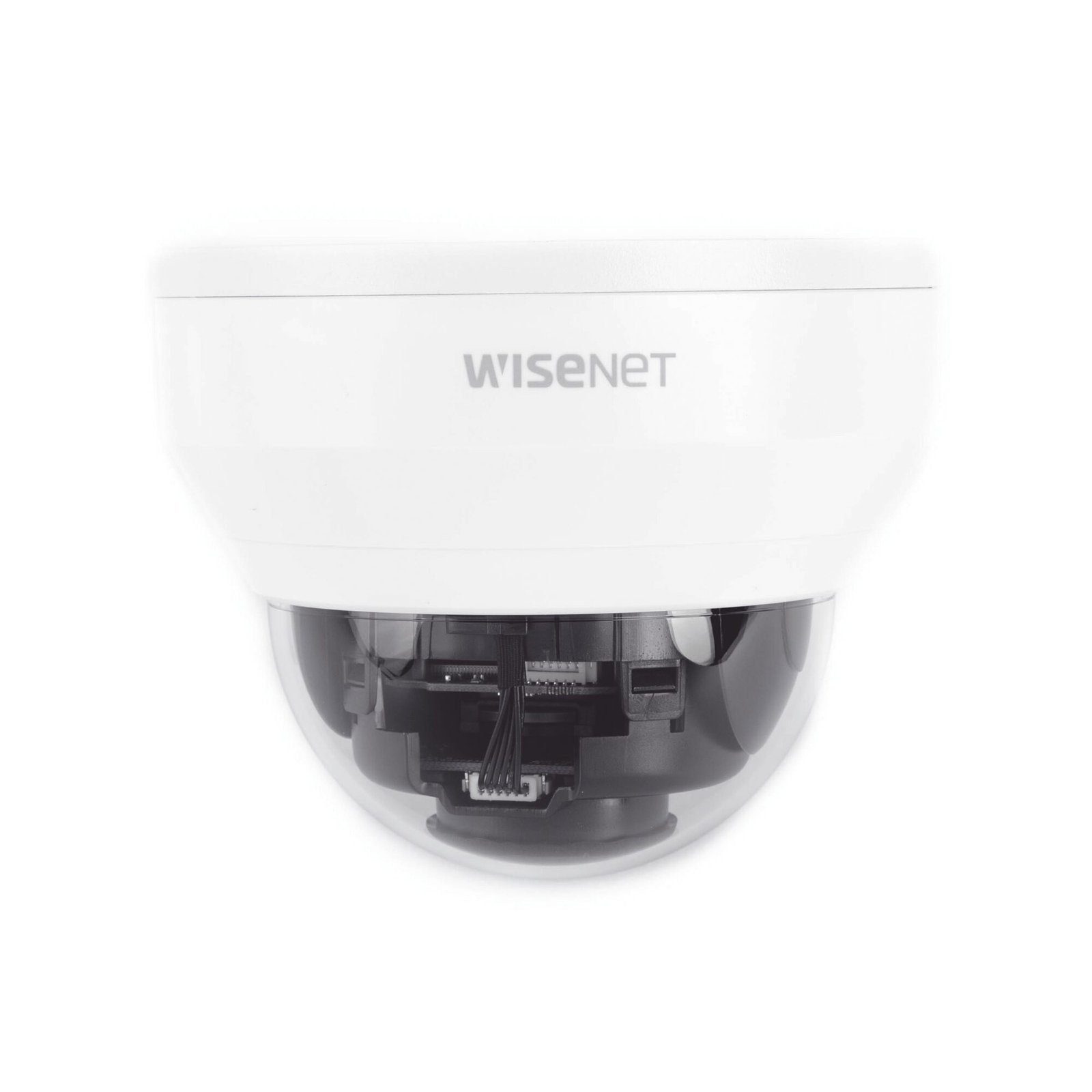 Cámara IP Tipo Domo interior 5 Megapíxel / Lente 2.8 mm / IR 20M / WDR 120db / H.265 & WiseStream QND-8010R - Hanwha Techwin Wisenet