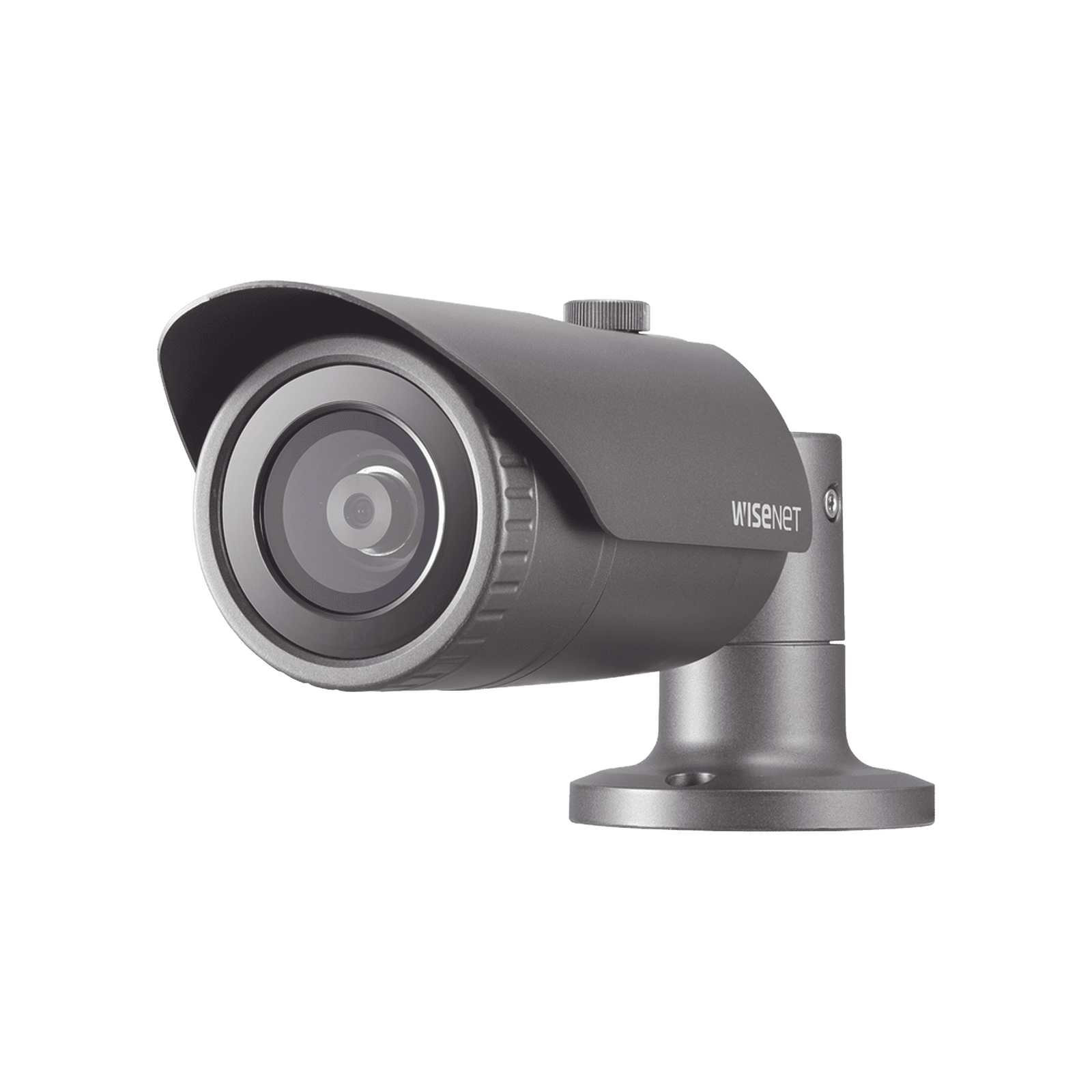 Cámara IP Tipo Bala Antivandálica 2 Megapíxel / Lente 2.8mm / IR 20M / WDR 120db / IP66 / H.265 & WiseStream QNO-6012R1 - Hanwha Techwin Wisenet