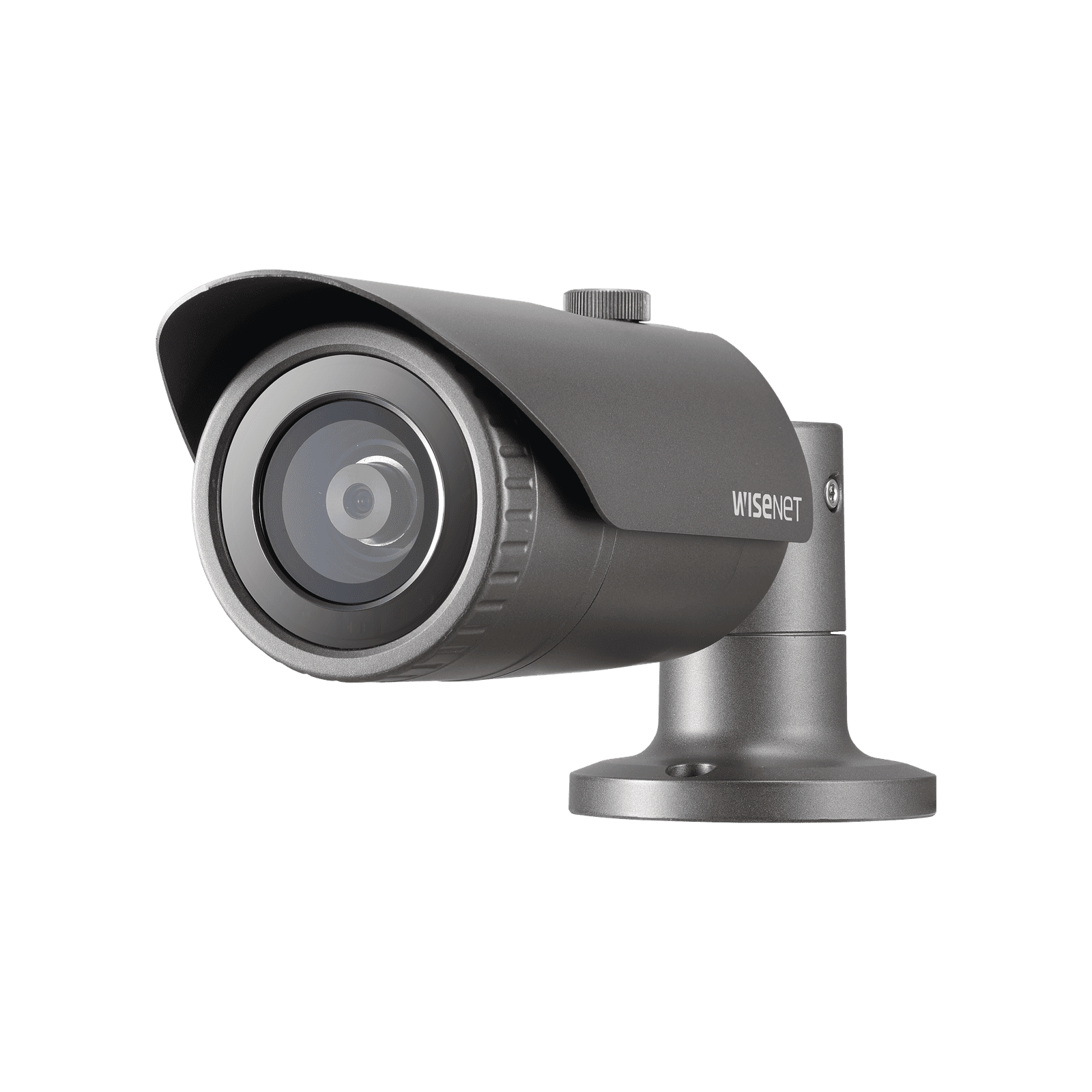 Cámara IP Tipo Bala Antivandálica 5 Megapíxel / Lente 4 mm / IR 25M / WDR 120db / Exterior IP66 / H.265 & WiseStream QNO-8020R - Hanwha Techwin Wisenet