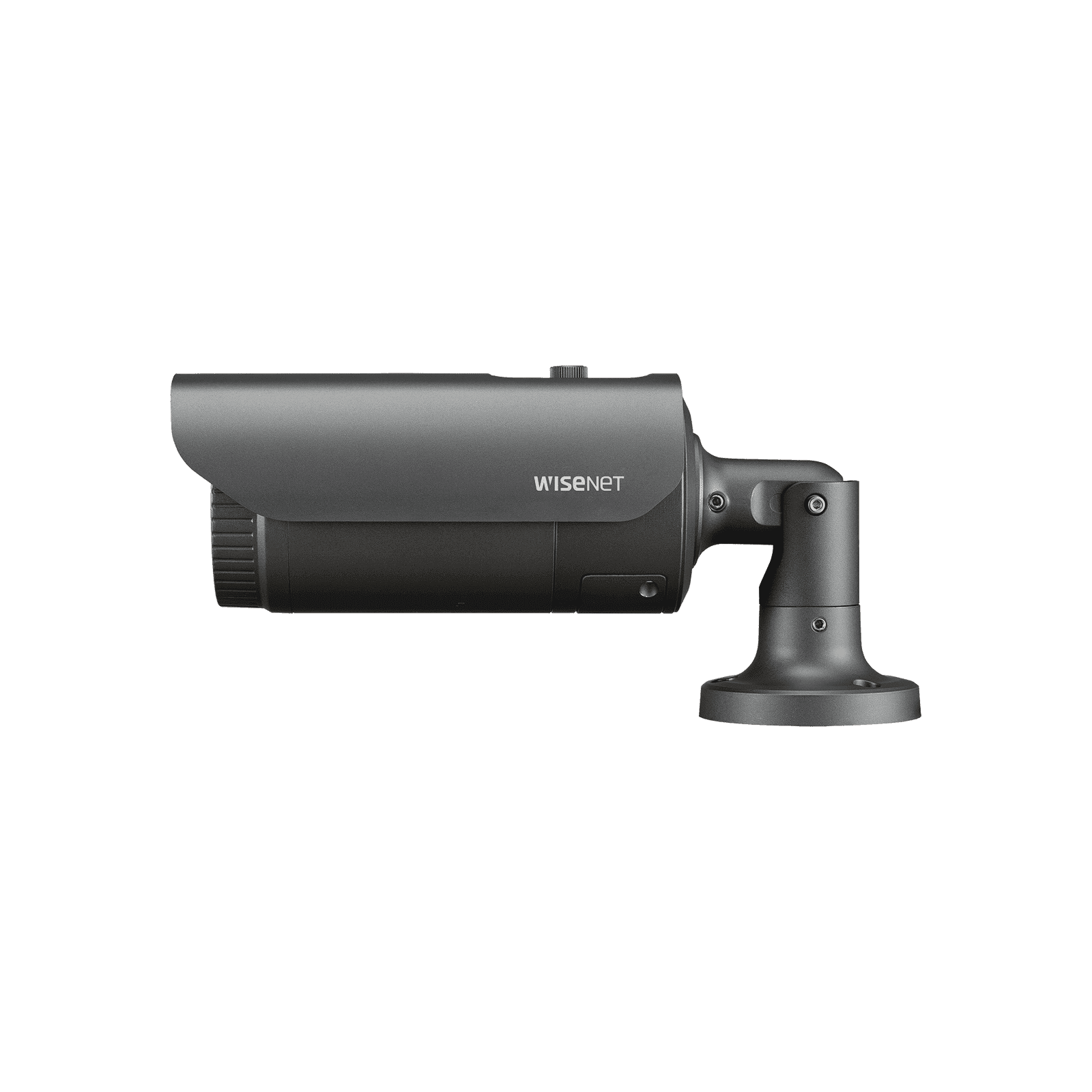 Cámara IP Tipo Bala Antivandálica 5 Megapíxel / Lente Varifocal 3.2 – 10mm / IR 30M / WDR 120db / IP66 / H.265 & WiseStream QNO-8080R - Hanwha Techwin Wisenet