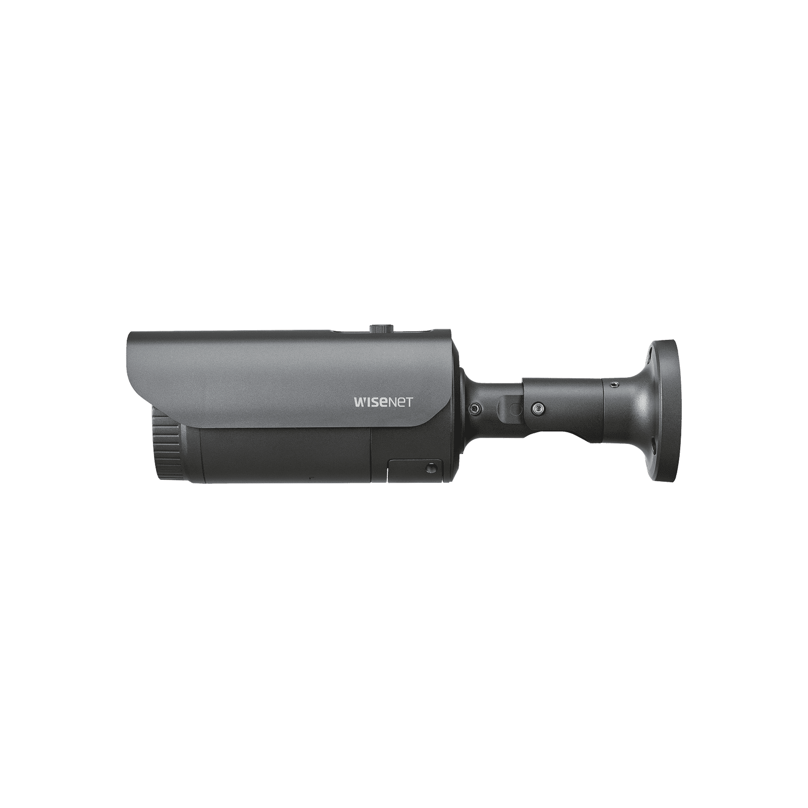 Cámara IP Tipo Bala Antivandálica 5 Megapíxel / Lente Varifocal 3.2 – 10mm / IR 30M / WDR 120db / IP66 / H.265 & WiseStream QNO-8080R - Hanwha Techwin Wisenet