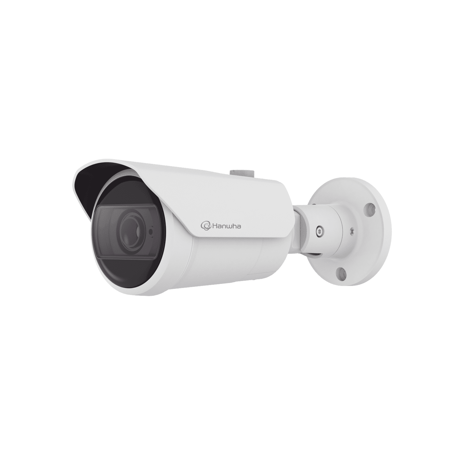 Cámara IP Tipo Bala Antivandálica 5 Megapíxel / Lente Varifocal 3.2 – 10mm / IR 30M / WDR 120db / IP66 / H.265 & WiseStream / Inteligencia Artificial Deteccion de Personas y vehiculos QNO-C8083R - Hanwha Techwin Wisenet