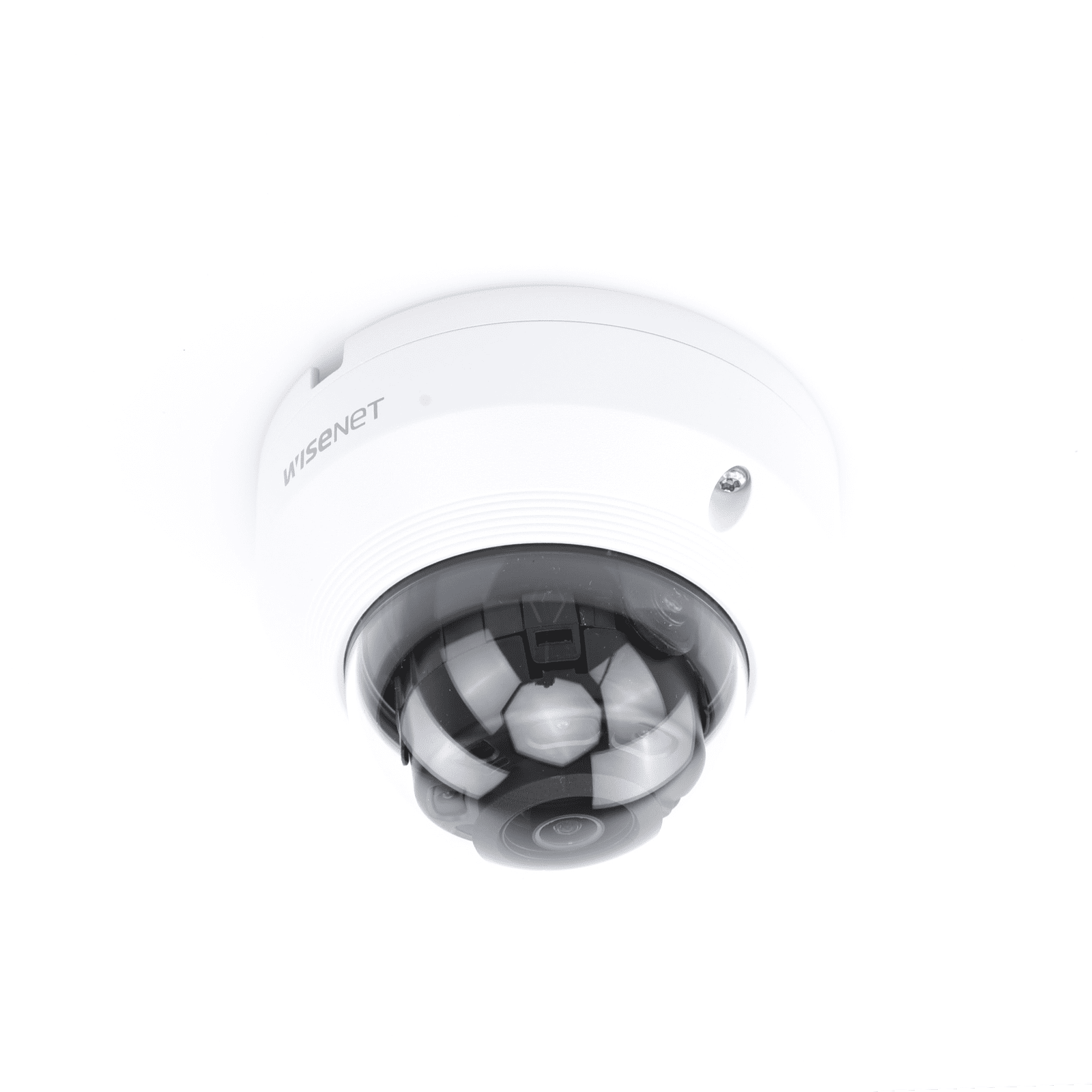 Cámara IP Tipo Domo Antivandálico 2 Megapíxel / Lente 2.8mm / IR 20M / WDR 120db / IP66 / H.265 & WiseStream QNV-6012R - Hanwha Techwin Wisenet