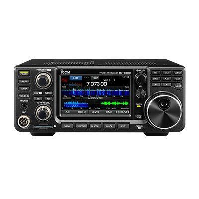 RADIO BASE HF EN BANDA DE 50MHz, 100W, EN MODOS DE OPERACION SSB, CW, RTTY, AM, FM IC-7300/02 - ICOM