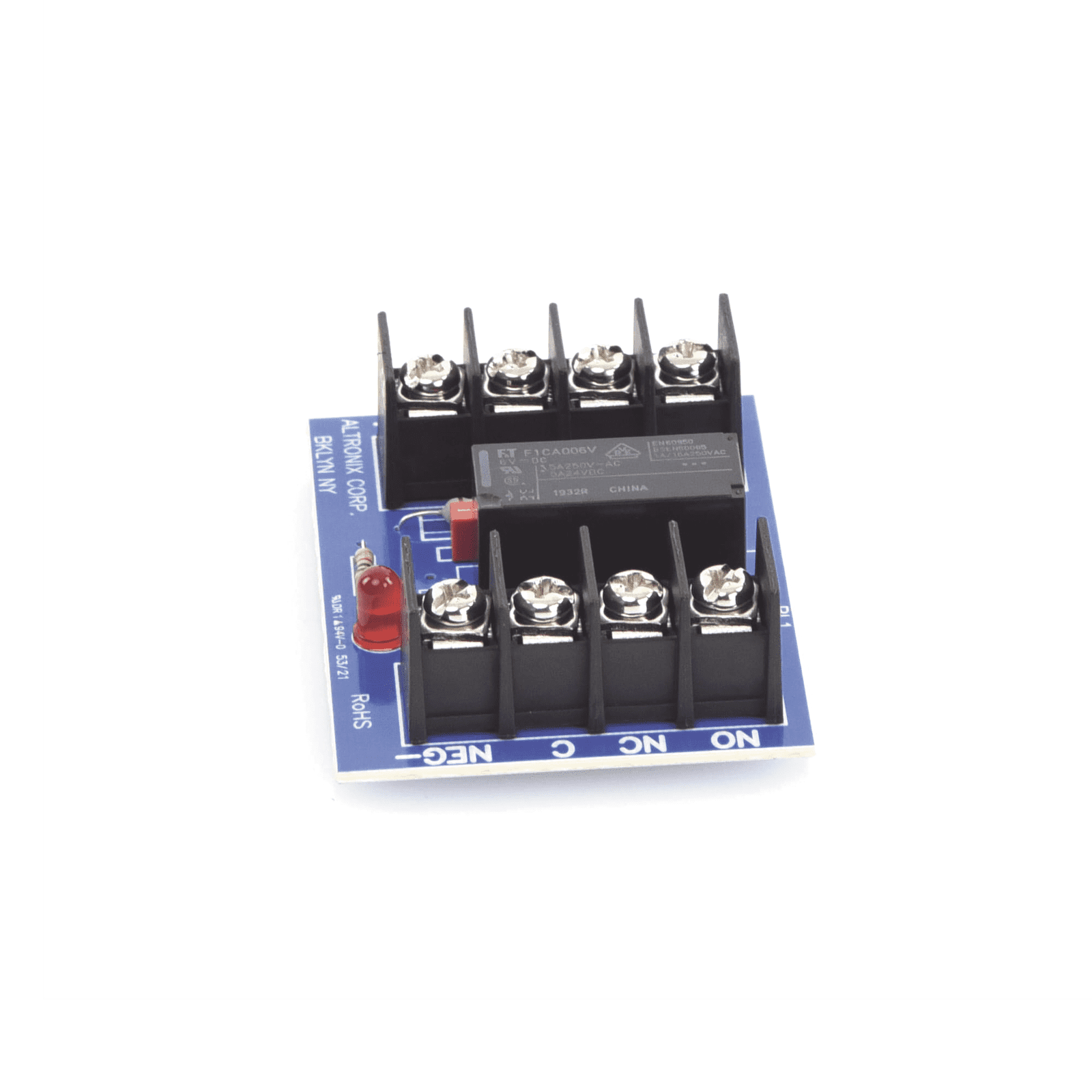 MÓDULO DE RELEY 6 / 12VDC, CONTACTOS DPDT @ 5A – 220VAC / 28VDC RB5 - ALTRONIX