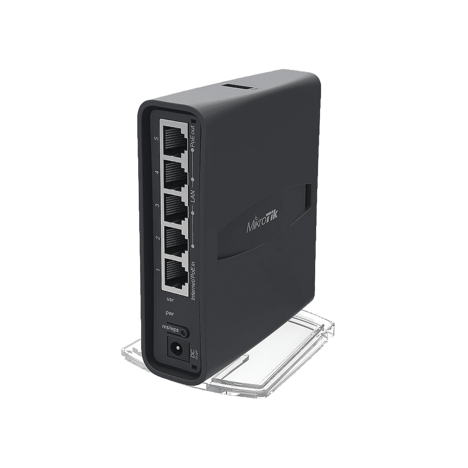 (hAP ac lite Tower) 5 Puertos Fast Ethernet, WiFi Doble Banda 802.11ac, Base tipo Torre RB952UI-5AC2ND-TC 136772 - MIKROTIK