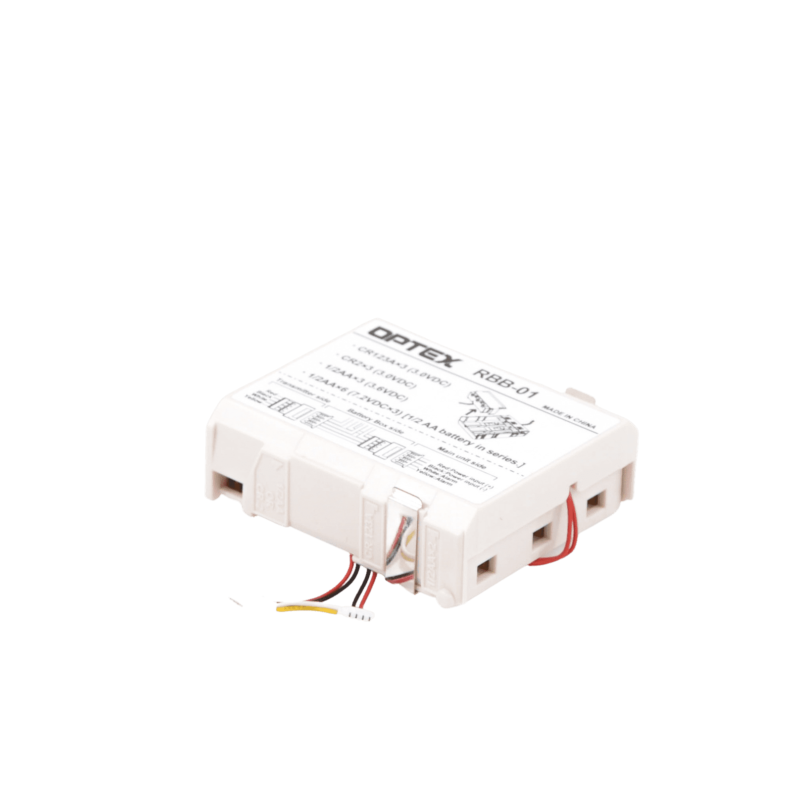 Caja de batería para Detectores VXI / HX – R / RAM / DRAM RBB-01 - OPTEX