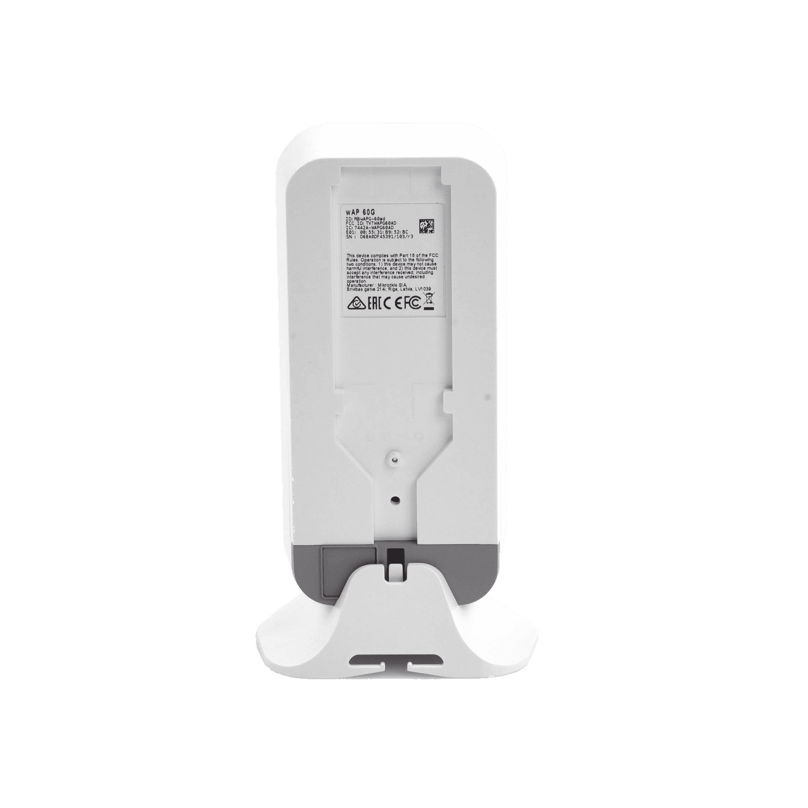 (Wireless Wire) Kit Enlace en 60 GHz PTP, Alcance hasta 100 mts, “Hasta 1Gbps”. RBWAPG-60ADKIT - MIKROTIK