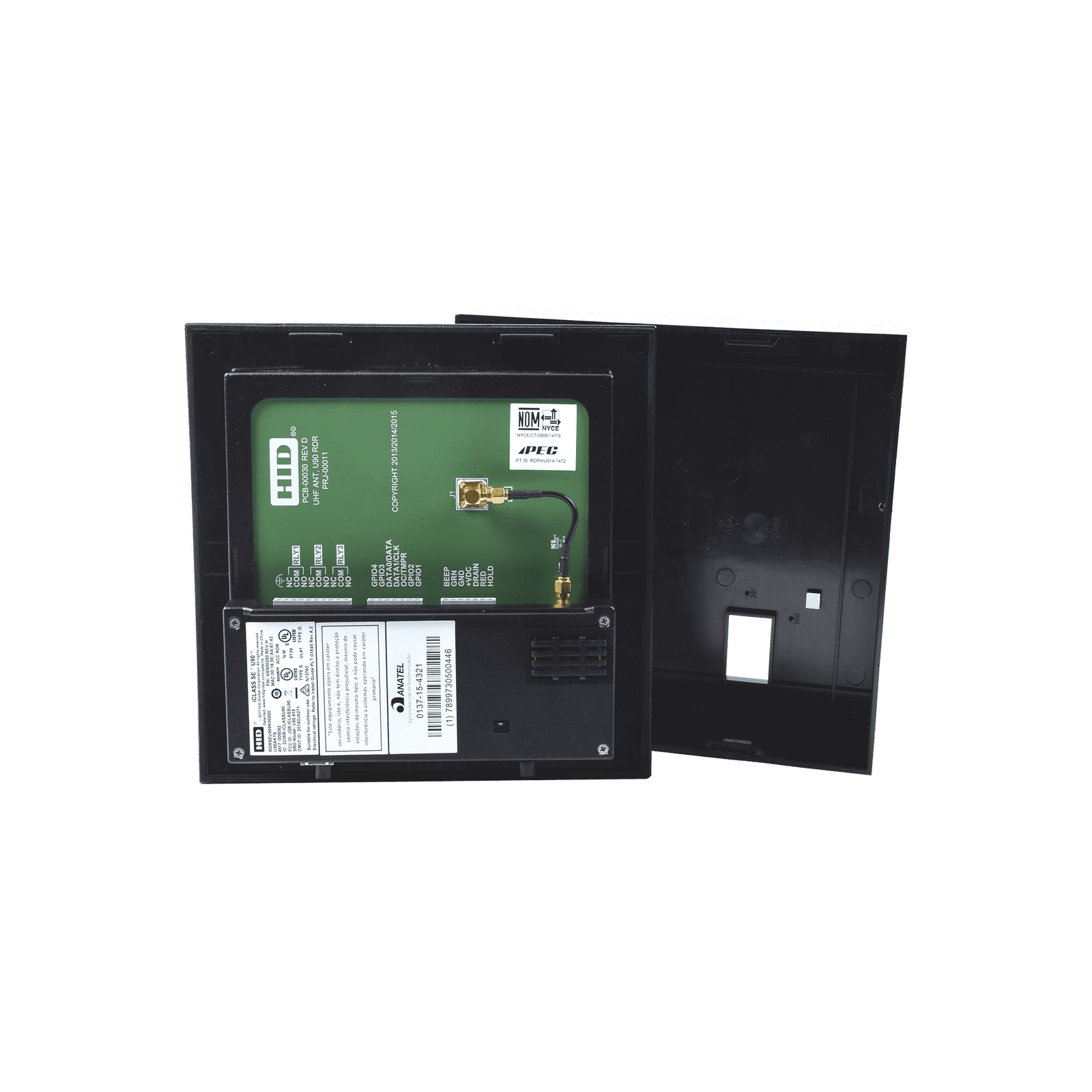 Lector de largo Alcance U90 (RDRSEU909K00000) UHF para EPC GEN2 / Alcance de hasta 5 mts RDRSEU90 - HID