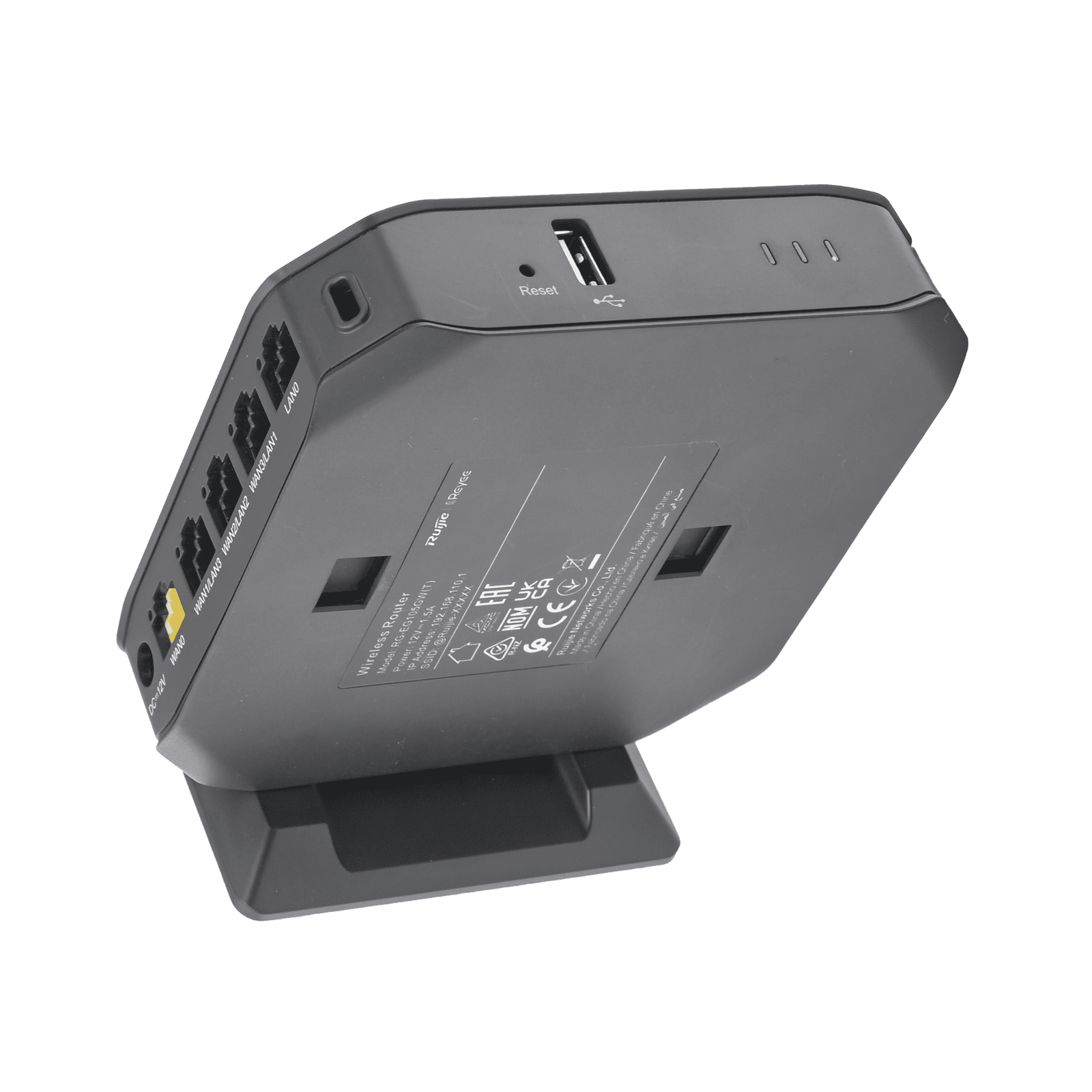 Router Balanceador inalámbrico Wi-Fi 5 con Función SD-WAN, All-in-One Hasta 150 Usuarios RG-EG105GW(T) - RUIJIE