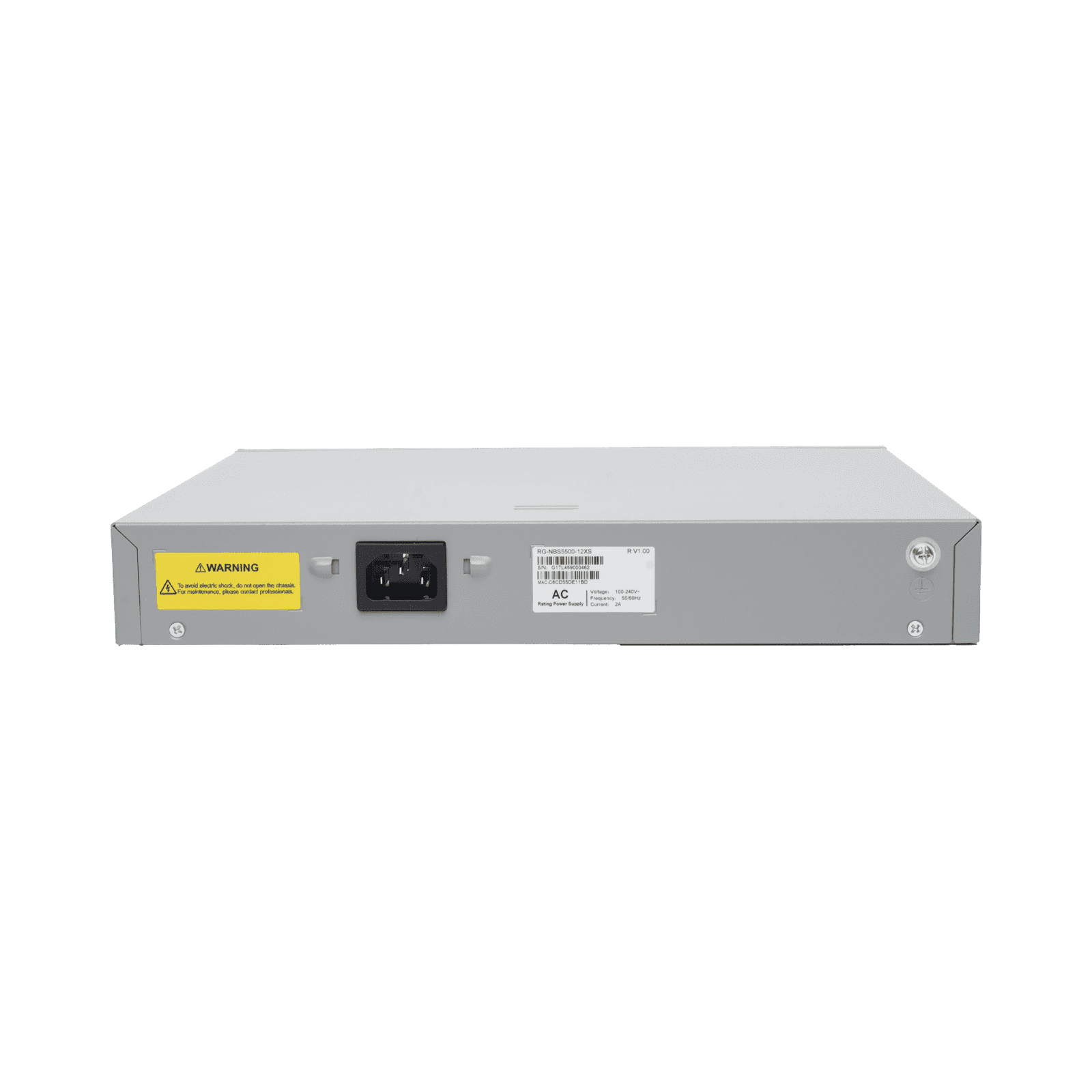 Switch Administrable Full Aggregation Capa 3, 12 Puertos SFP+ 10G y un Puerto MGMT RG-NBS5500-12XS - RUIJIE