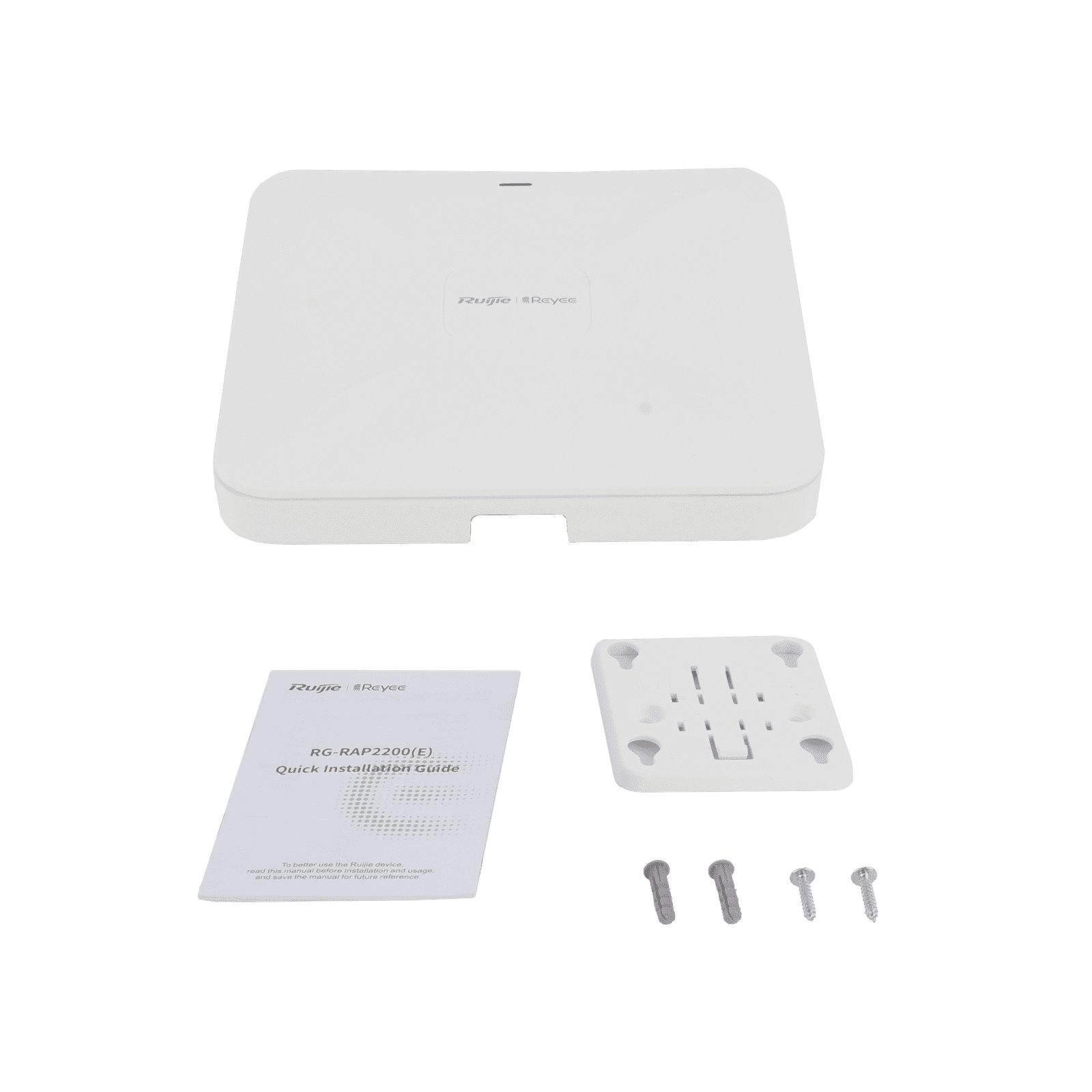 Punto de Acceso Mesh Wi-Fi 5 para interior en techo hasta 1.2 Gbps doble banda 802.11ac MU-MIMO 2X2, puertos Gigabit RG-RAP2200(E) - RUIJIE