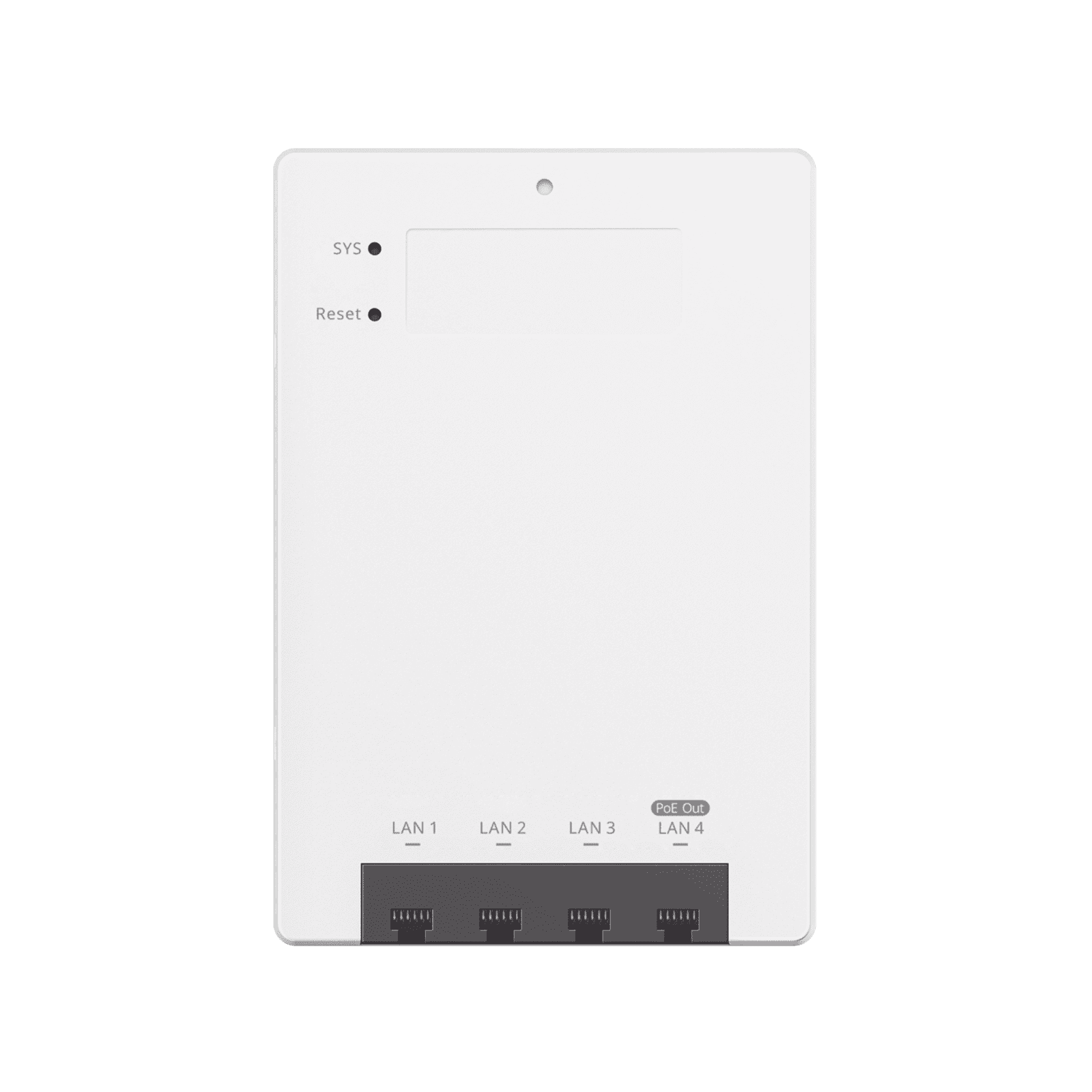 Punto de Acceso Mesh Wi-Fi 7 para interior en pared, hasta 512 usuarios ideal para Hotelería u Oficina. RG-RAP72-WALL - RUIJIE