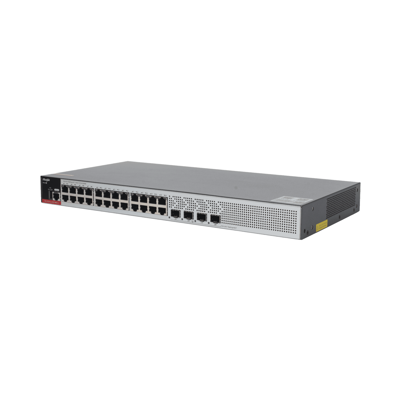 Switch Empresarial, Administrable L2+, 24 Puertos Gigabit y 4 Puertos Uplink SFP 2.5G RG-S2915-24GT4MS-L - RUIJIE