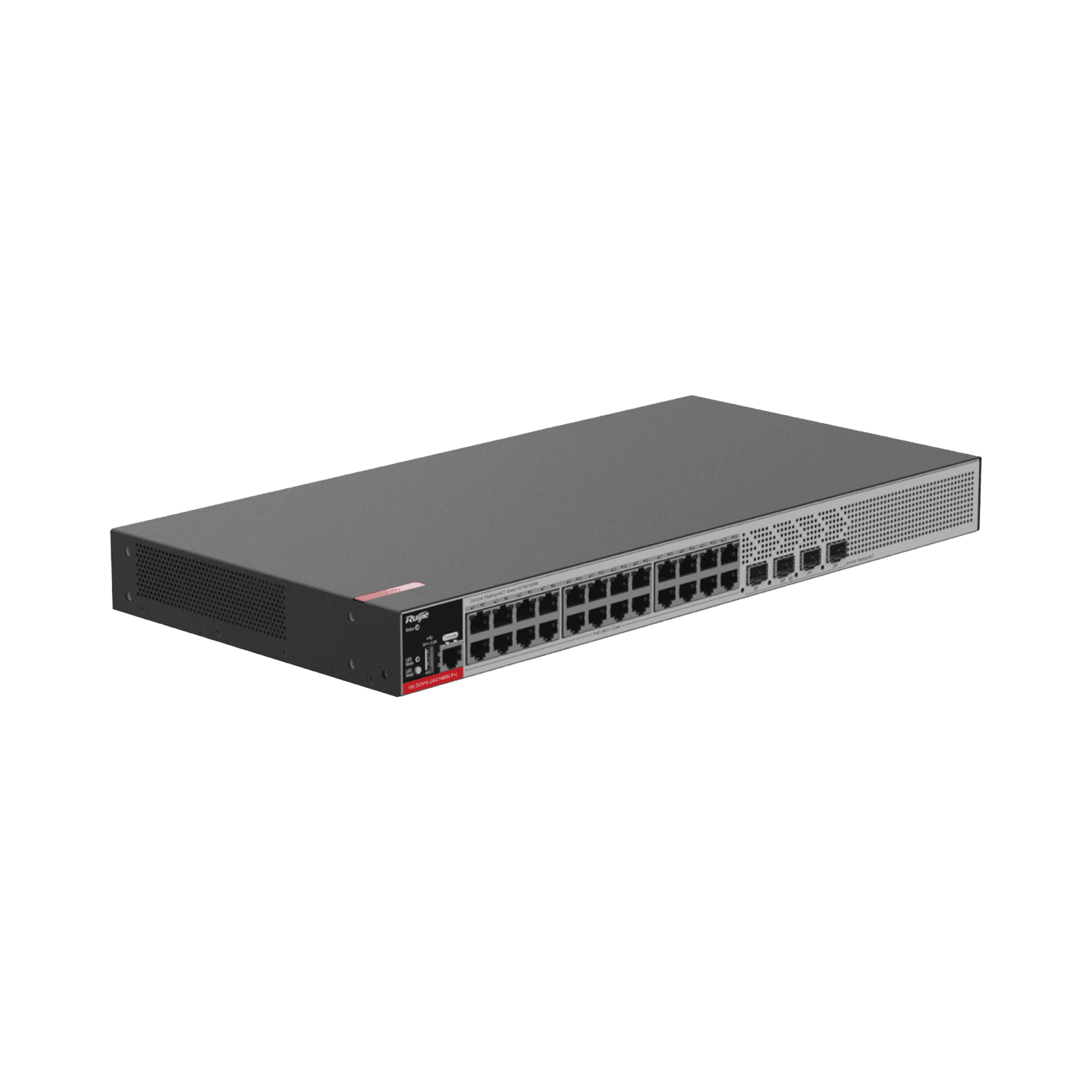 Switch PoE+ Empresarial 370 Watts, Administrable L2+, 24 Puertos Gigabit y 4 Puertos Uplink SFP 2.5G RG-S2915-24GT4MS-P-L - RUIJIE