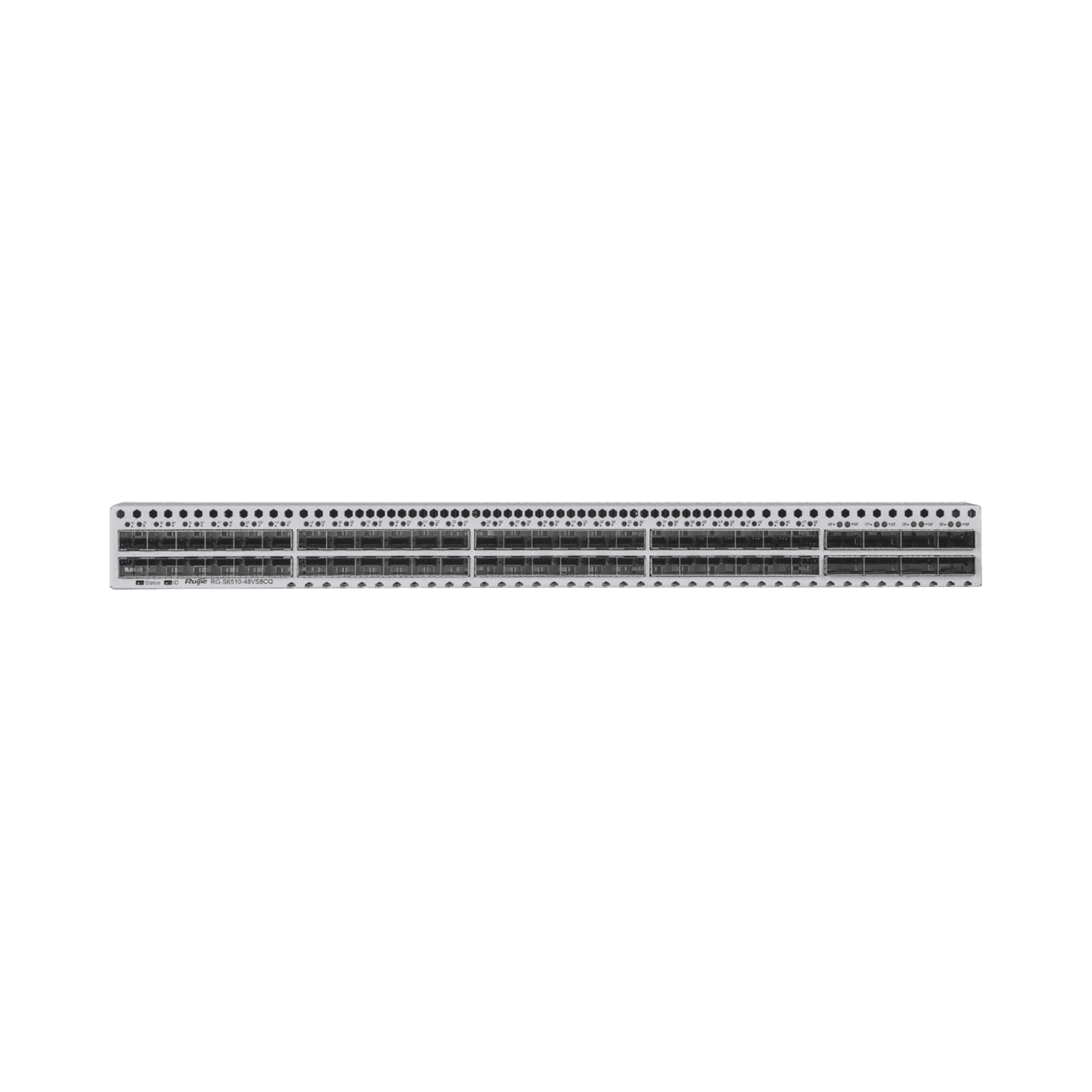 Switch Data Center M-LAG/VSU/de-stacking para Mayor Disponibilidad y Alto Rendimiento, 48 Puertos SFP+ 10G y 8 Puertos QSFP28 100G RG-S6250-48XS8CQ - RUIJIE
