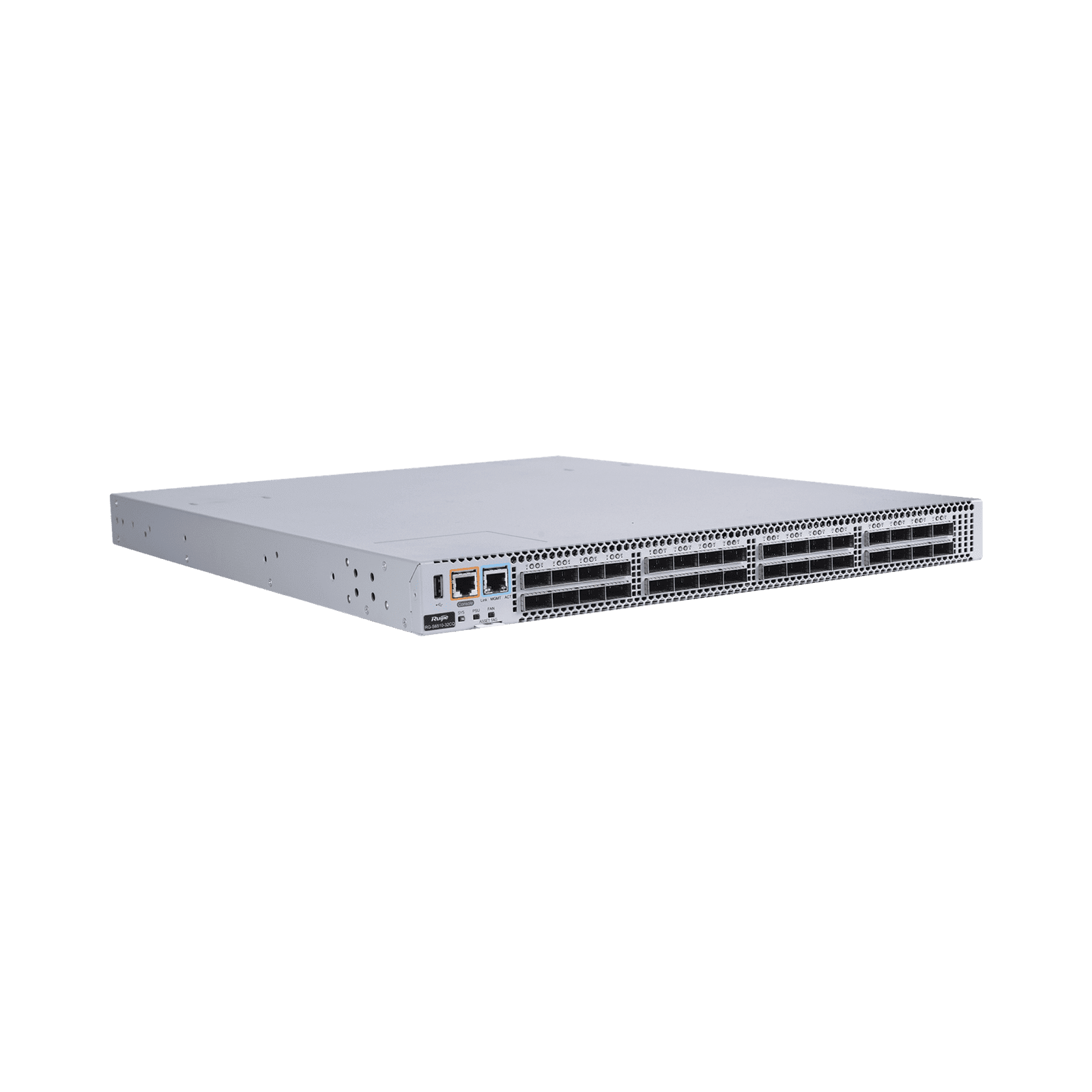 Switch DCI para Data Center , 32 Puertos QSFP28 100G, VXLAN que Permite una Transmisión Ilimitada de Datos y una Asignación y Programación Flexible de Recursos. RG-S6510-32CQ - RUIJIE