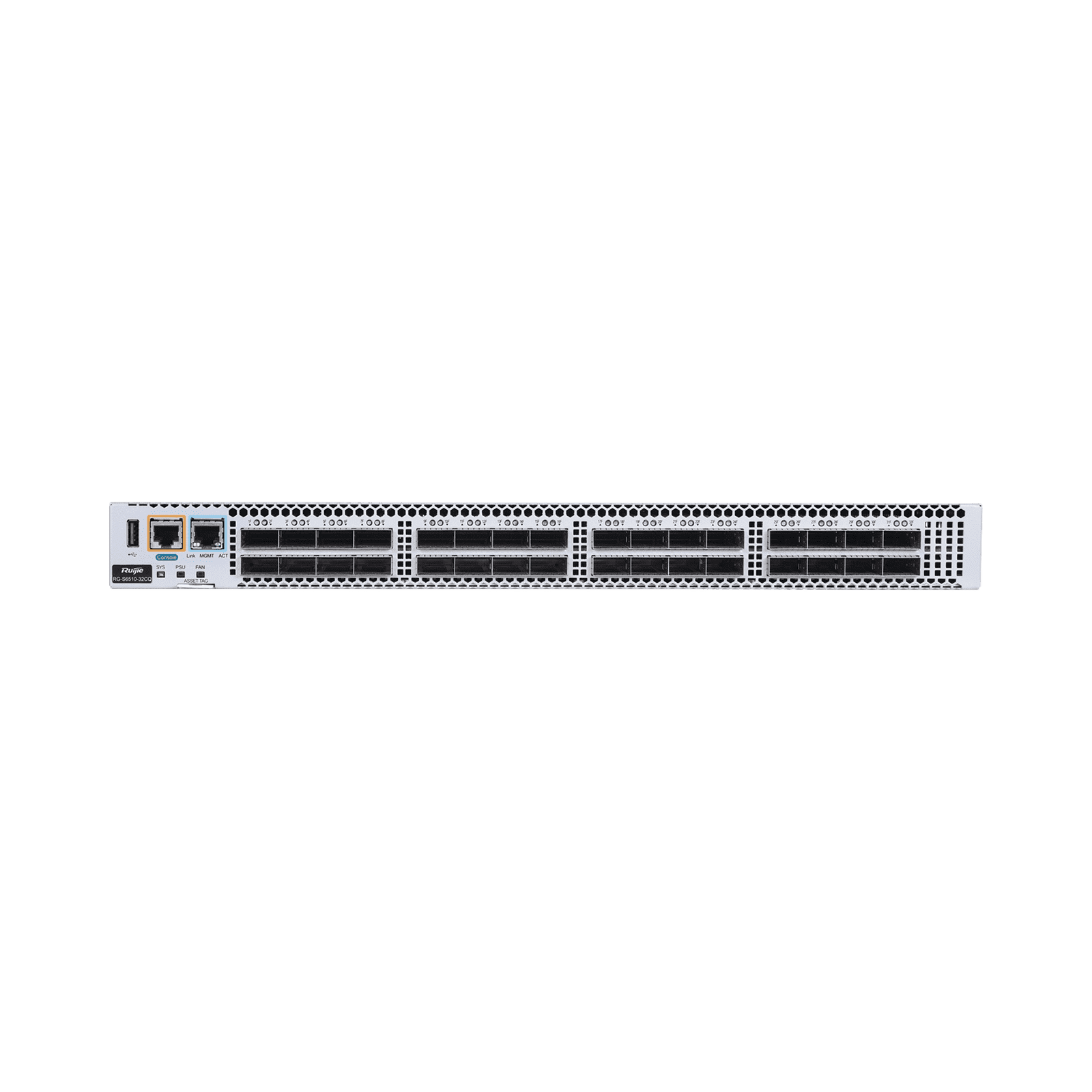 Switch DCI para Data Center , 32 Puertos QSFP28 100G, VXLAN que Permite una Transmisión Ilimitada de Datos y una Asignación y Programación Flexible de Recursos. RG-S6510-32CQ - RUIJIE
