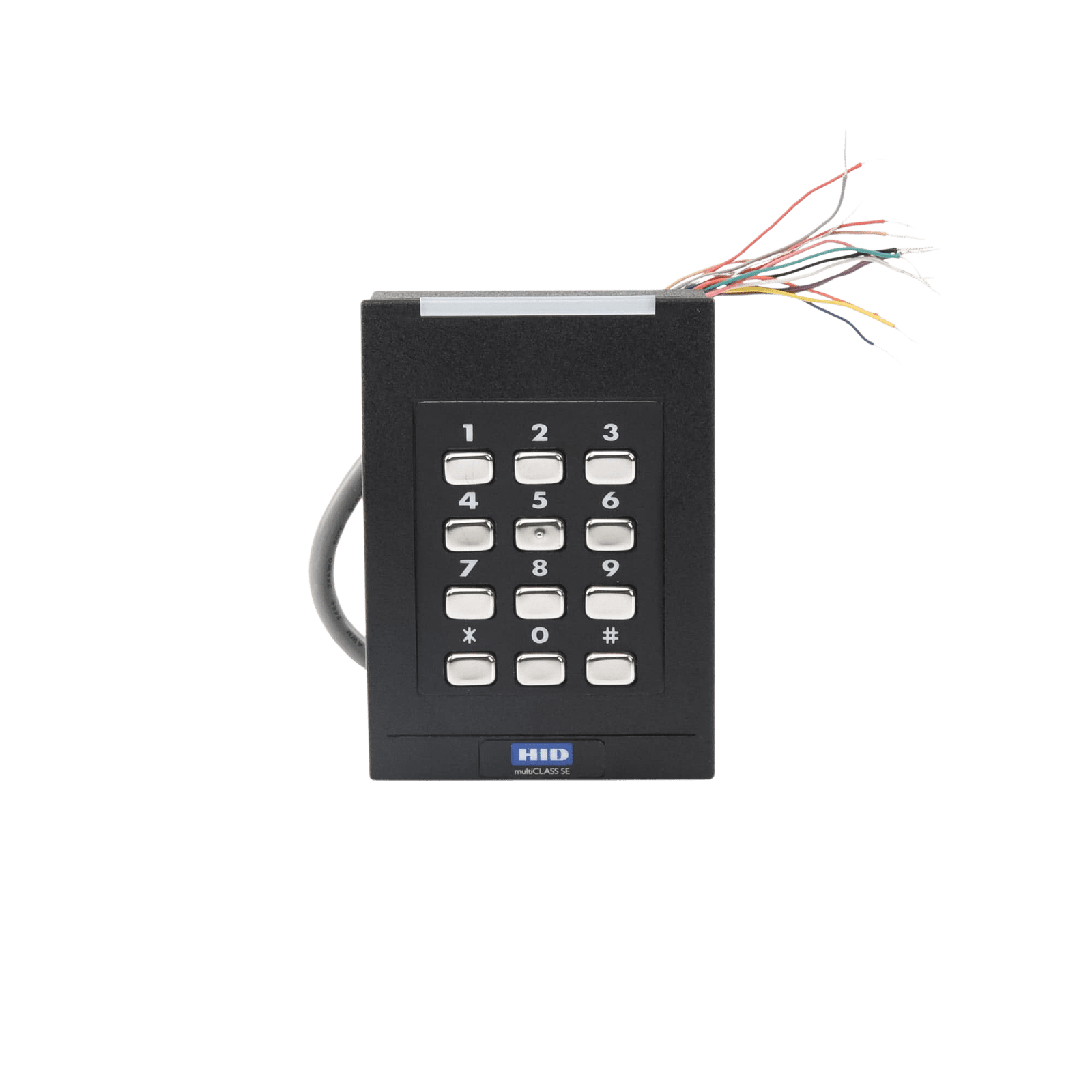 Lector con Teclado 921 PROX HID, EM /iClass SEOS (no clonable) /iClass SE/ iClass SR/ iClass /Mifare Classic, DesFire, Bluetooth/ Garantía de por Vida RK40F - HID