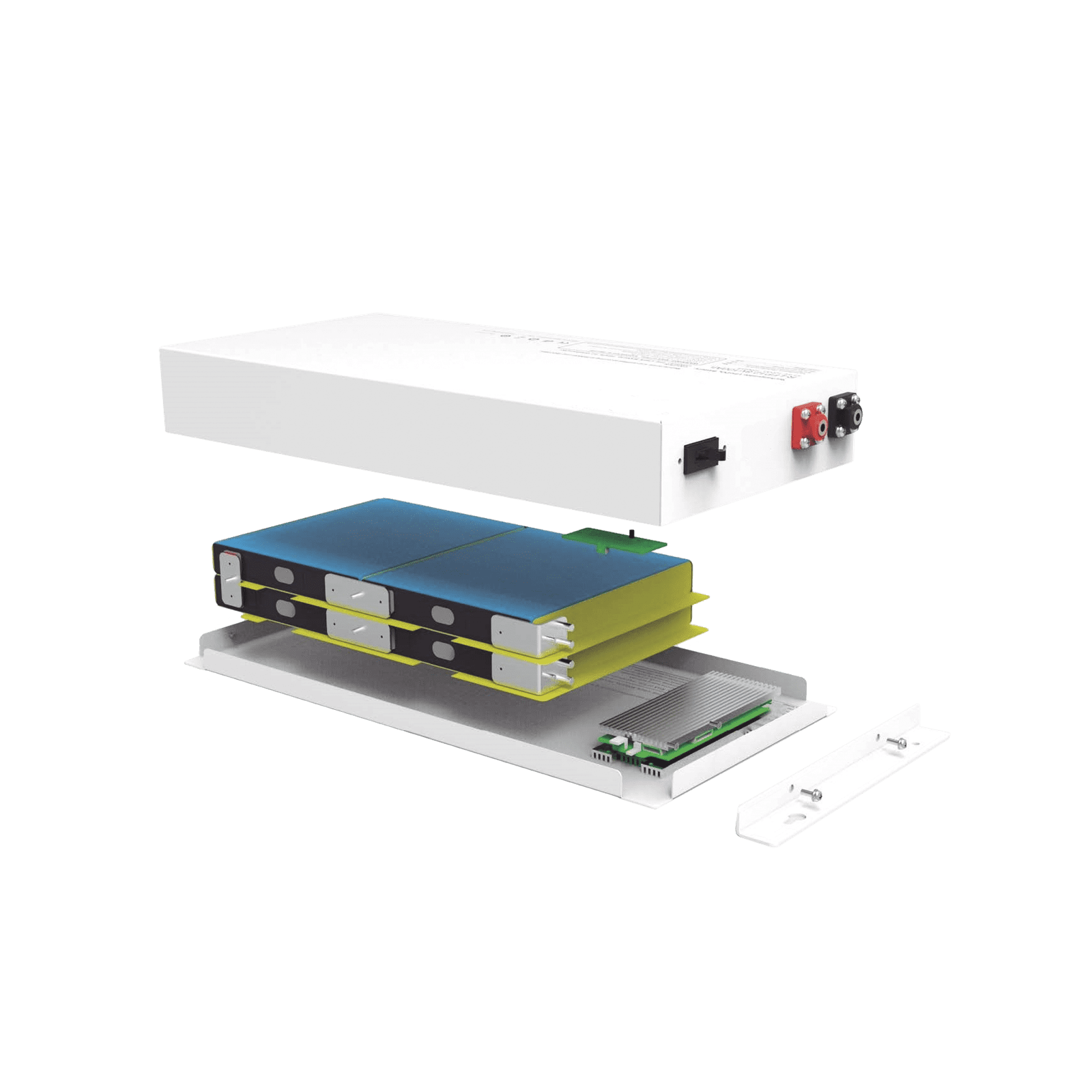 Batería de Litio Ciclo Profundo, 12.8 Vcc 100Ah LiFePO4 Case Metálico , Solar, Máximo 80 A de Descarga RLFP128100A - EPCOM POWER LINE BY RITAR