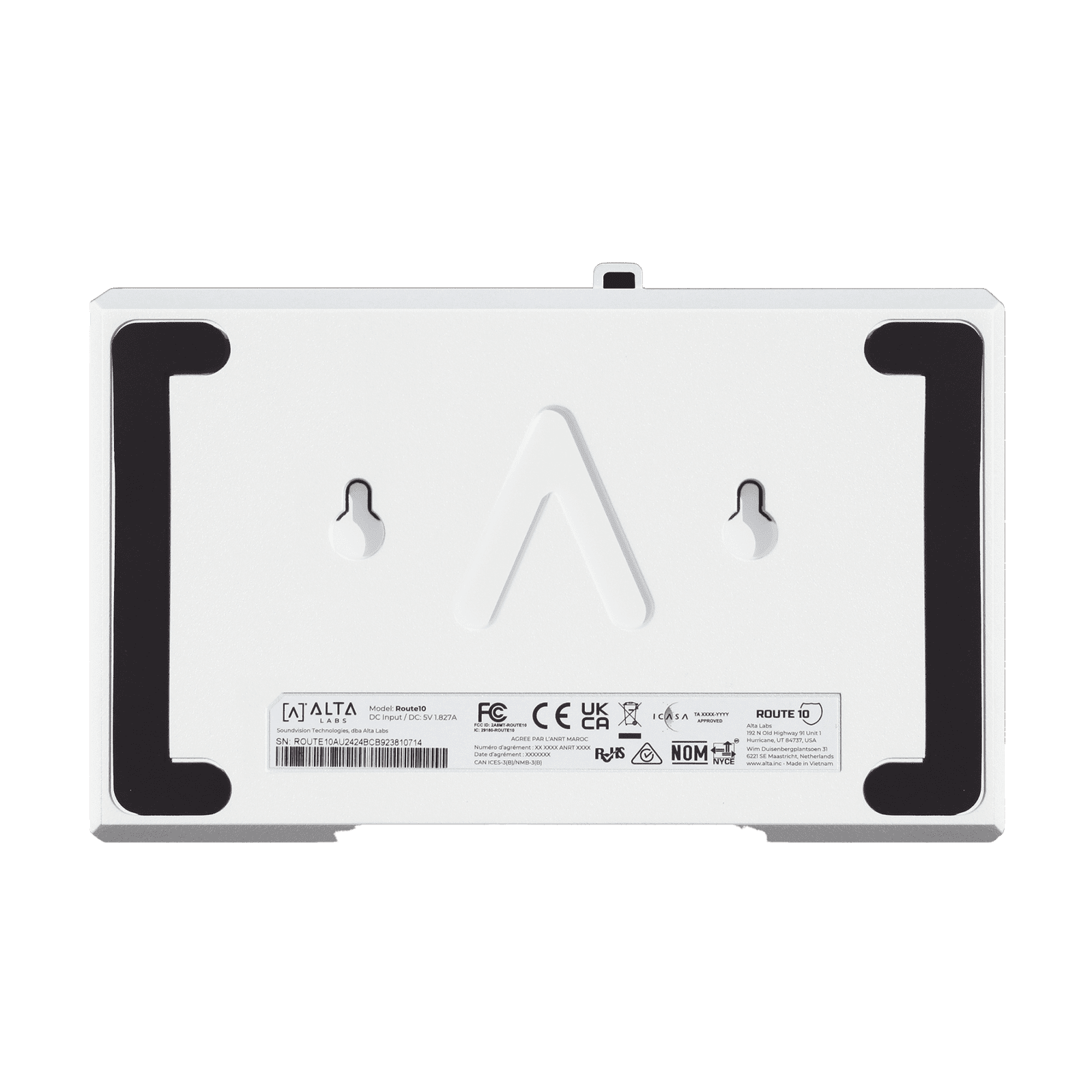 Router VPN / 4 puertos 10/100/1000/2500 Gbps (2 puertos PoE af/at) / 2 puertos SFP+ 10Gbps / Filtrado Avanzado DPI: Bloqueo de Contenido / Administración nube gratuita / Soporta UPnP ROUTE10 - ALTA LABS