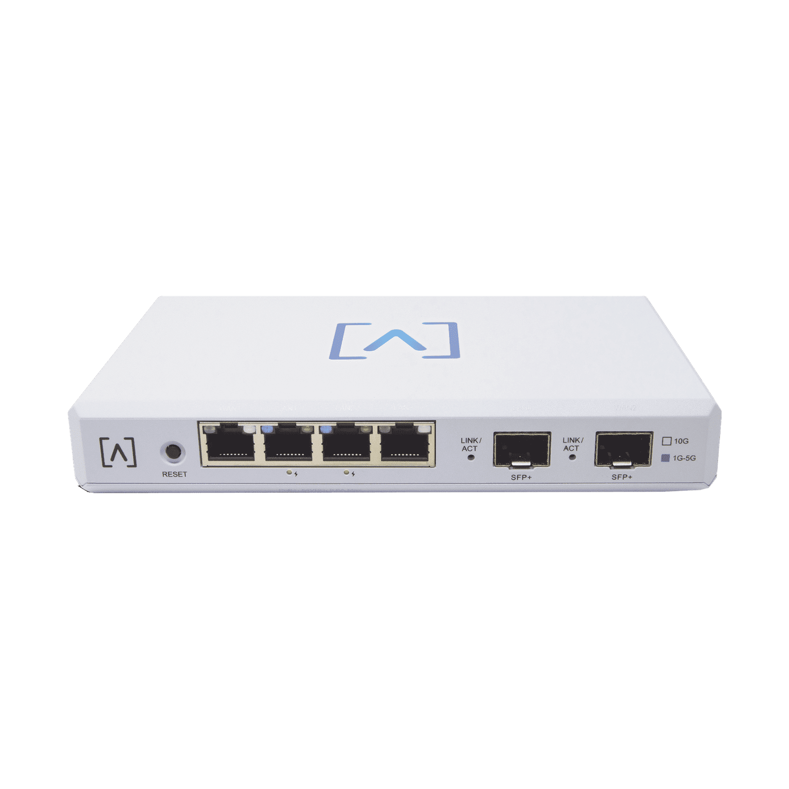 Router VPN / 4 puertos 10/100/1000/2500 Gbps (2 puertos PoE af/at) / 2 puertos SFP+ 10Gbps / Filtrado Avanzado DPI: Bloqueo de Contenido / Administración nube gratuita / Soporta UPnP ROUTE10 - ALTA LABS