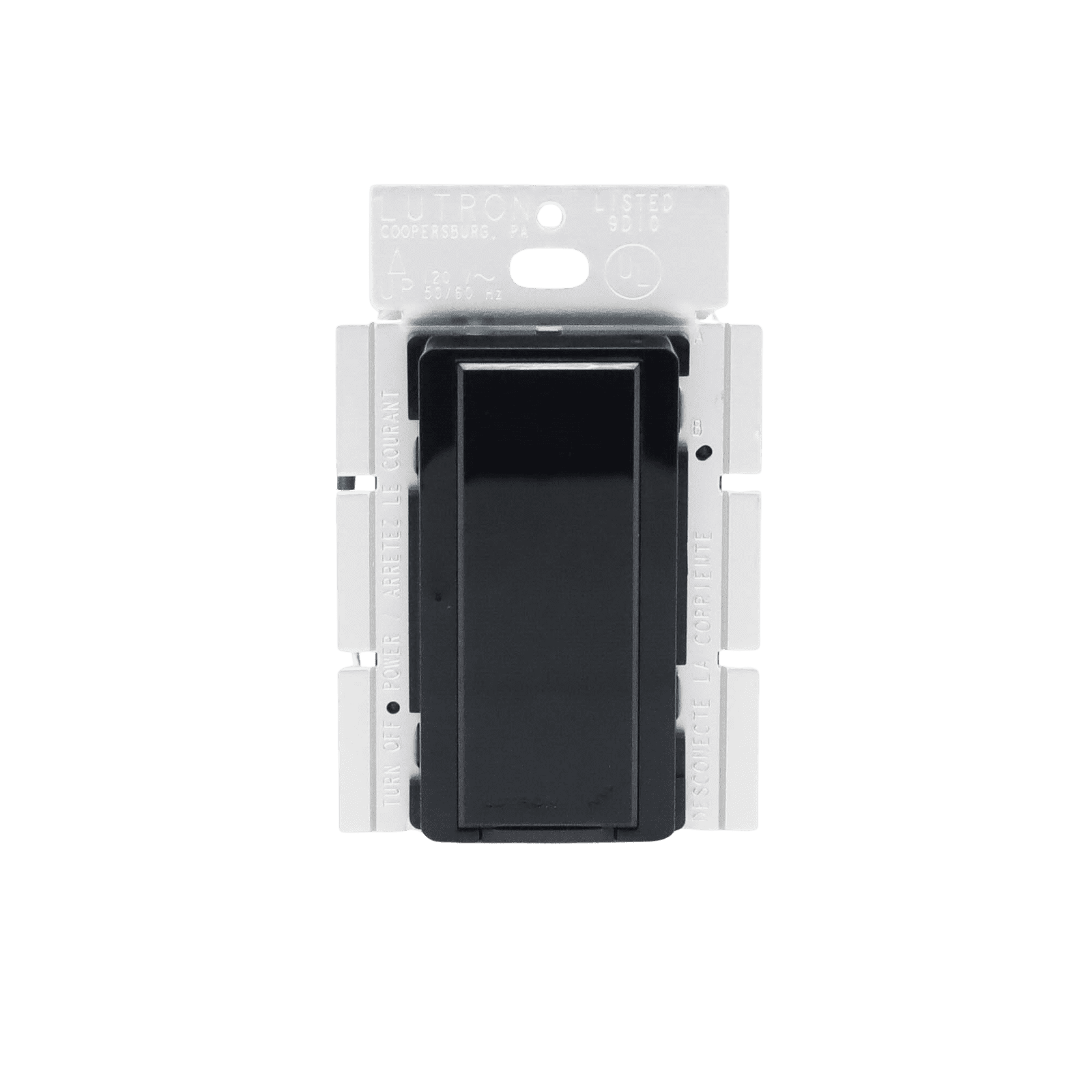 (RadioRA2) Interruptor Inteligente On/Off, requiere cable neutro. 8A, /120V, compatible con RA2Select y RR3 RRD8ANSBL - LUTRON ELECTRONICS