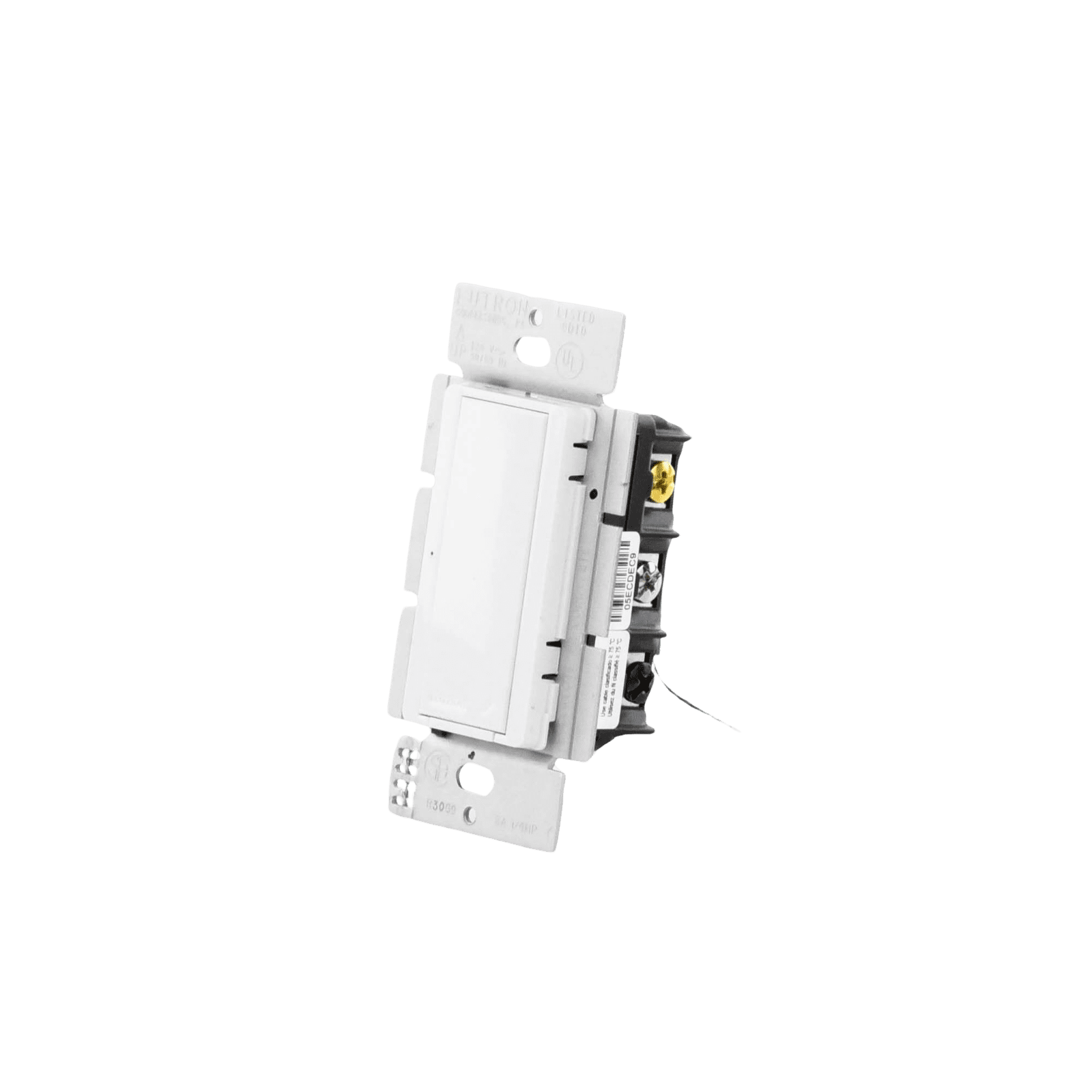 (RadioRA2) Interruptor Inteligente On/Off, requiere cable neutro. 8A, /120V, compatible con RA2Select y RR3. RRD8ANSWH - LUTRON ELECTRONICS