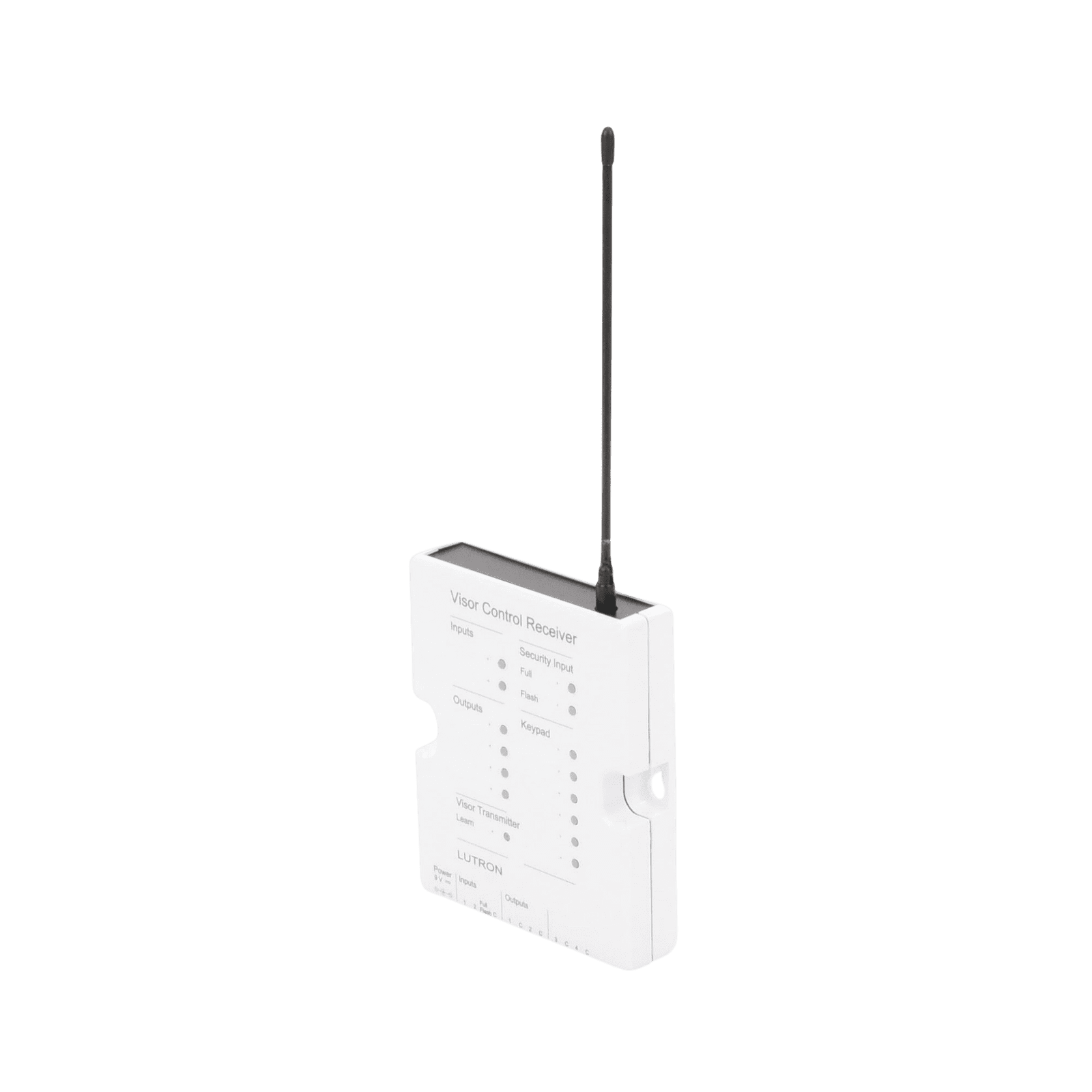 (RadoiRA2) Receptor de control para puertas de garage, regulador de iluminación. 120V, 4 salidas de relay y 2 entradas. Complementar con RRMAIN de RadioRa2 Lutron. RRDVCRXWH - LUTRON ELECTRONICS