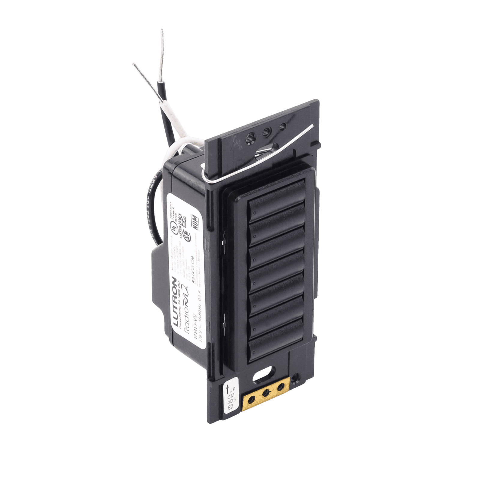 (RadioRA2) Teclado seetouch 7 botones, programe escenas diferentes en cada botón. RRDW7BMN - LUTRON ELECTRONICS