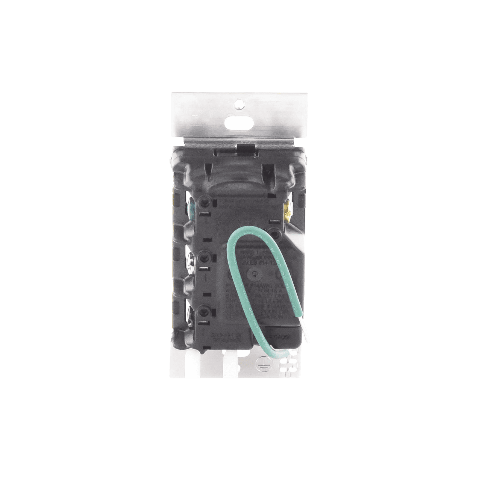 (RadioRa3) Apagador Sunnata color negro para linea Radio Ra3, 8A de iluminación, 5.8A Motor RRST8ANSMN - LUTRON RADIORA 3