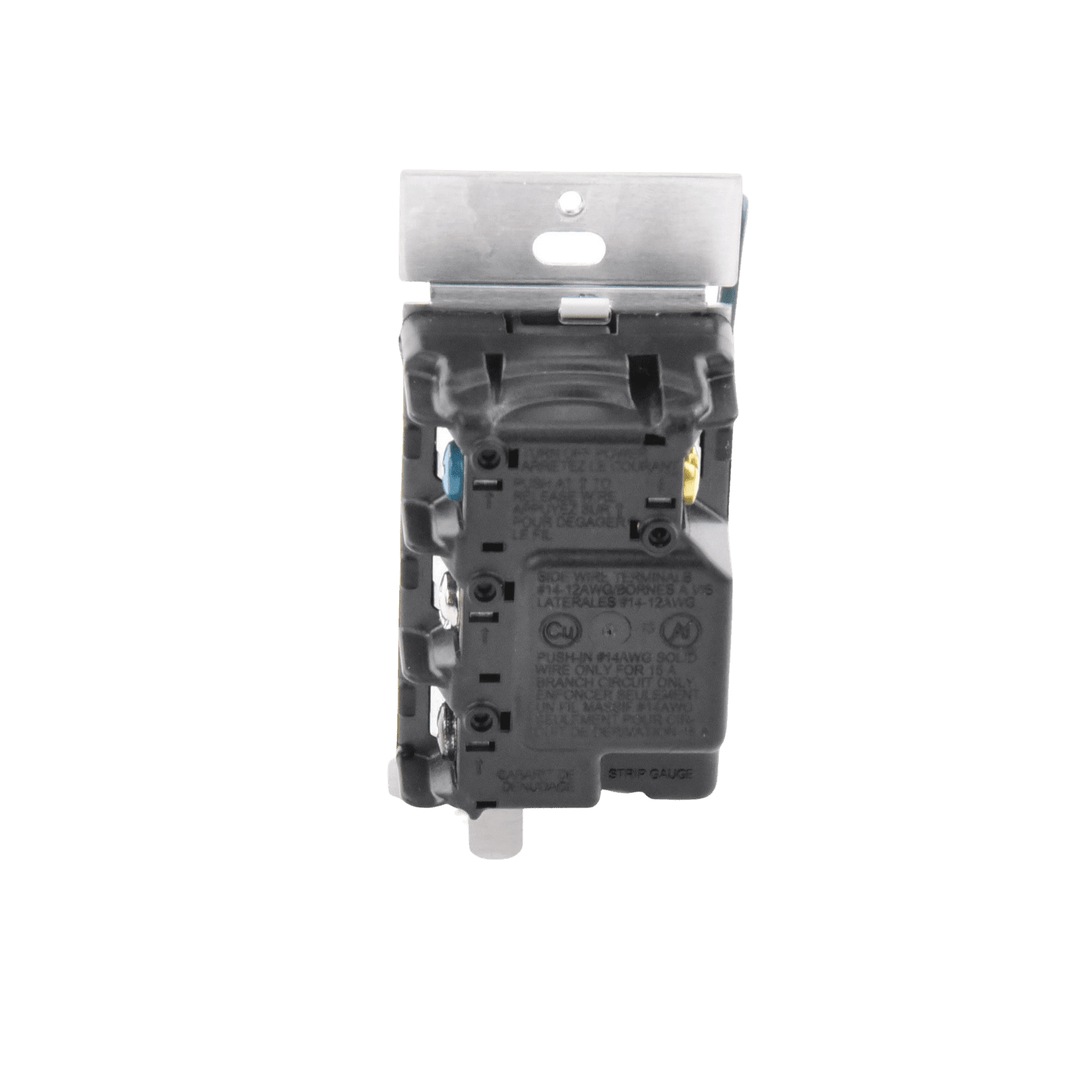 (RadioRa3) Apagador Sunnata color blanco mate para linea Radio Ra3, 8A de iluminación, 5.8A Motor RRST8ANSSW - LUTRON RADIORA 3