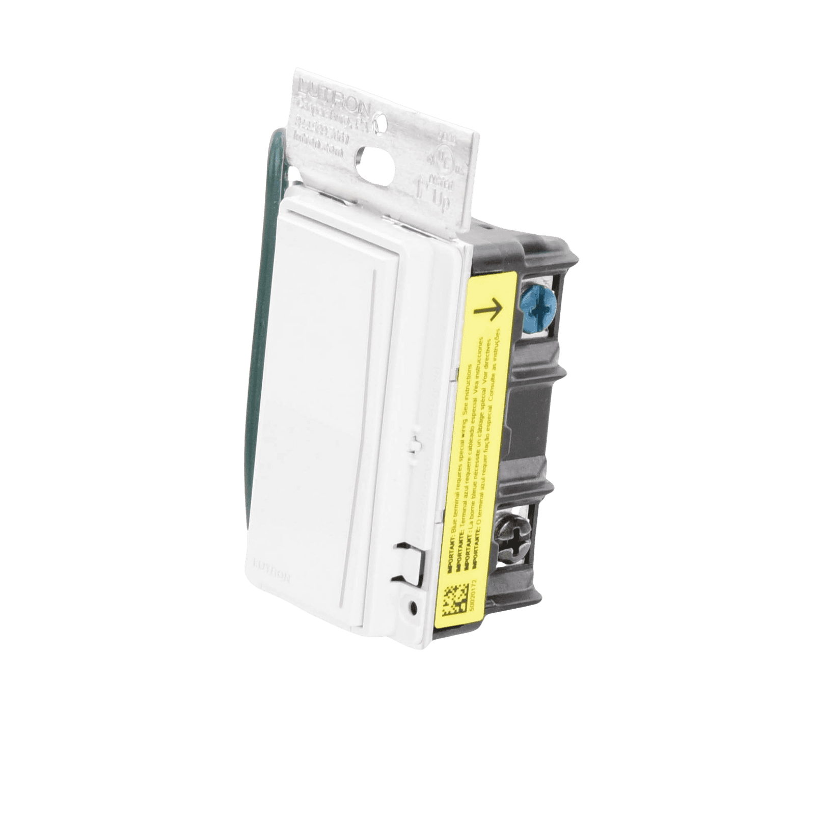 (RadioRa3) )Atenuador (dimmer) Auxiliar de pared, compañero de atenuadores multilocación. Usar en 3 vías o escalera. RRSTRDWH - LUTRON RADIORA 3
