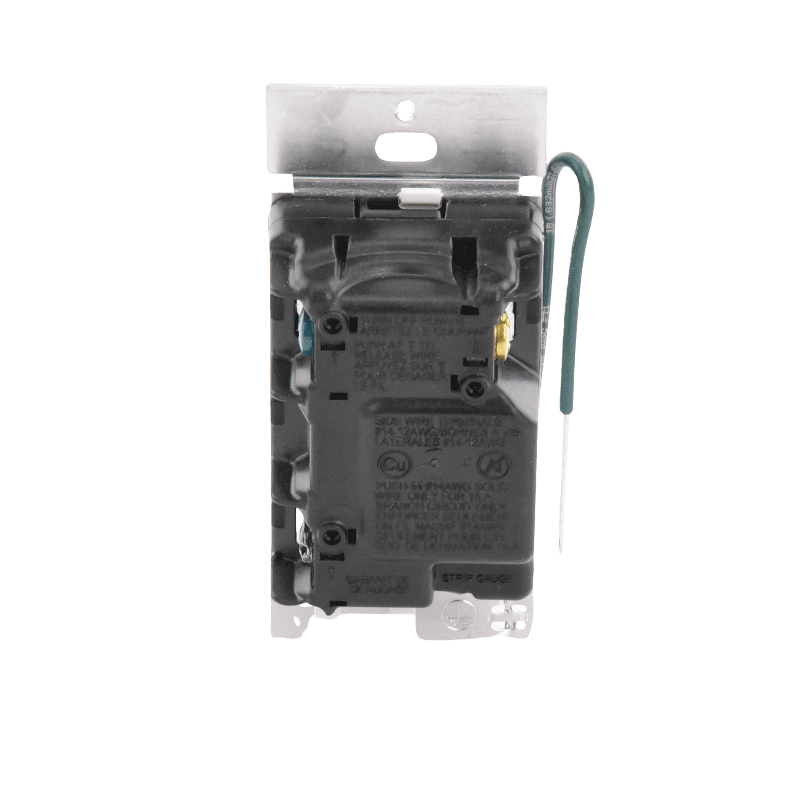 (RadioRa3) )Atenuador (dimmer) Auxiliar de pared, compañero de atenuadores multilocación. Usar en 3 vías o escalera. RRSTRDWH - LUTRON RADIORA 3