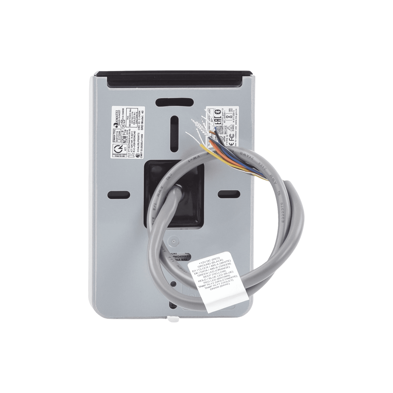 Lector R40 SIGNO Estandar  Multitecnologia/ 40NKS-00-000000/ Garantia de Por Vida/ Pigtail/Wiegand & OSDP RS40F - HID