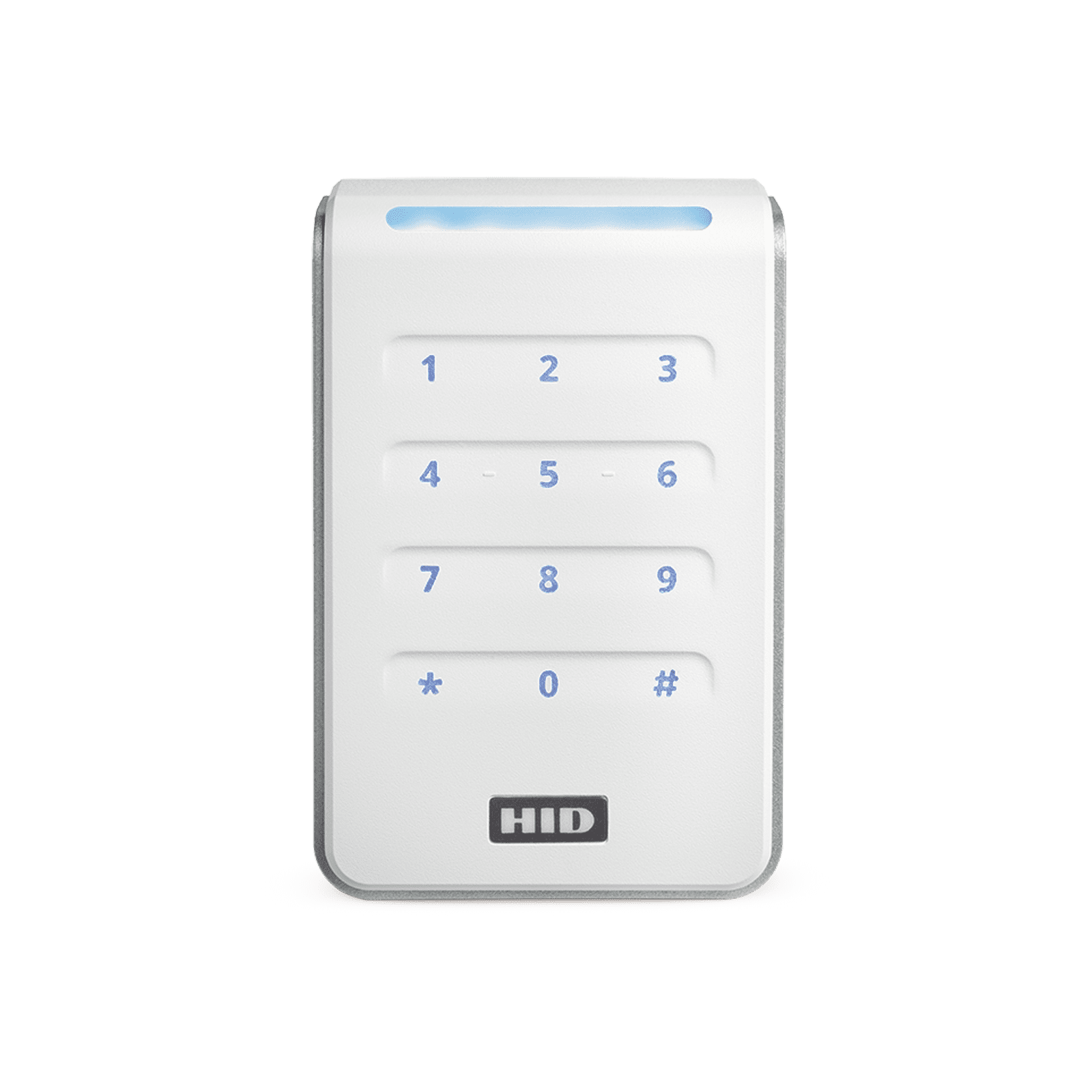 Lector R40 con TECLADO SIGNO WHITE Estandar Multitecnologia/ 40KNWS-00-000000/ Garantia de Por Vida/ Pigtail/Wiegand & OSDP RS40KFW - HID