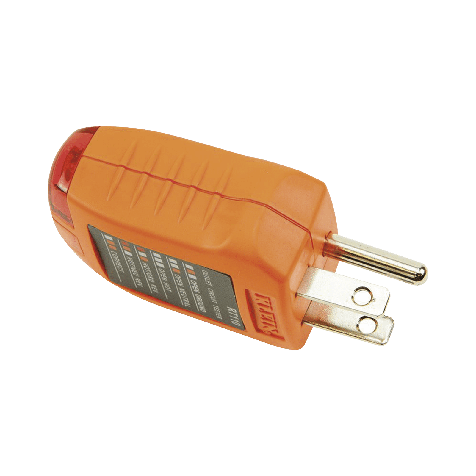 Probador de Tomacorrientes Estándar, con Secuencia de Luces para Indicar un Cableado Correcto/Incorrecto. RT-110 - KLEIN TOOLS