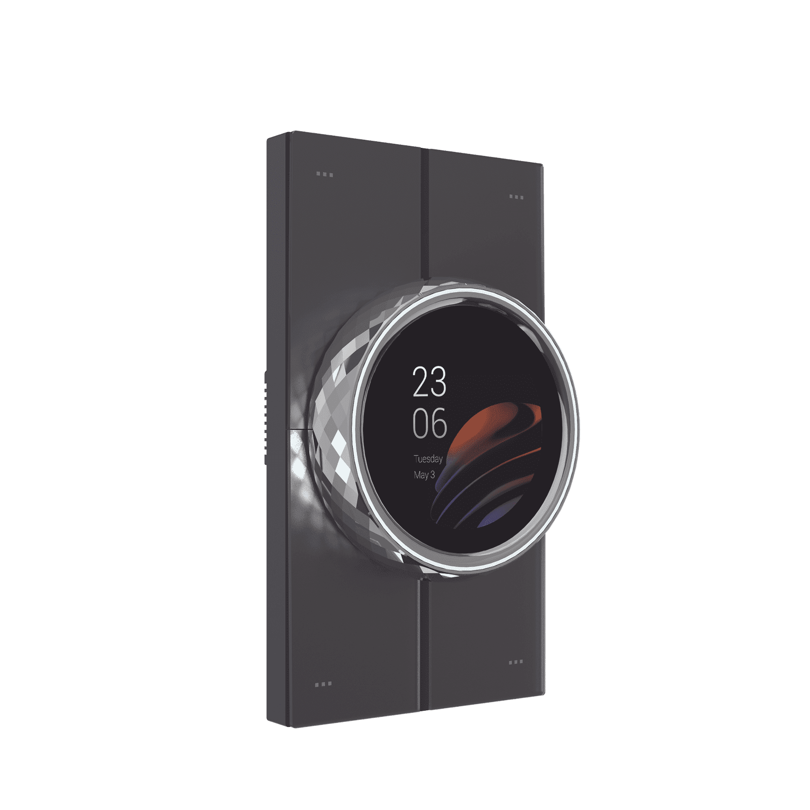 Mini pantalla táctil Hub controlador integrable con sistemas de automatización compatible con múltiples marcas, una entrada de iluminación, 4 botones para escenas. Conexión Wifi RT61D1US - AKUBELA