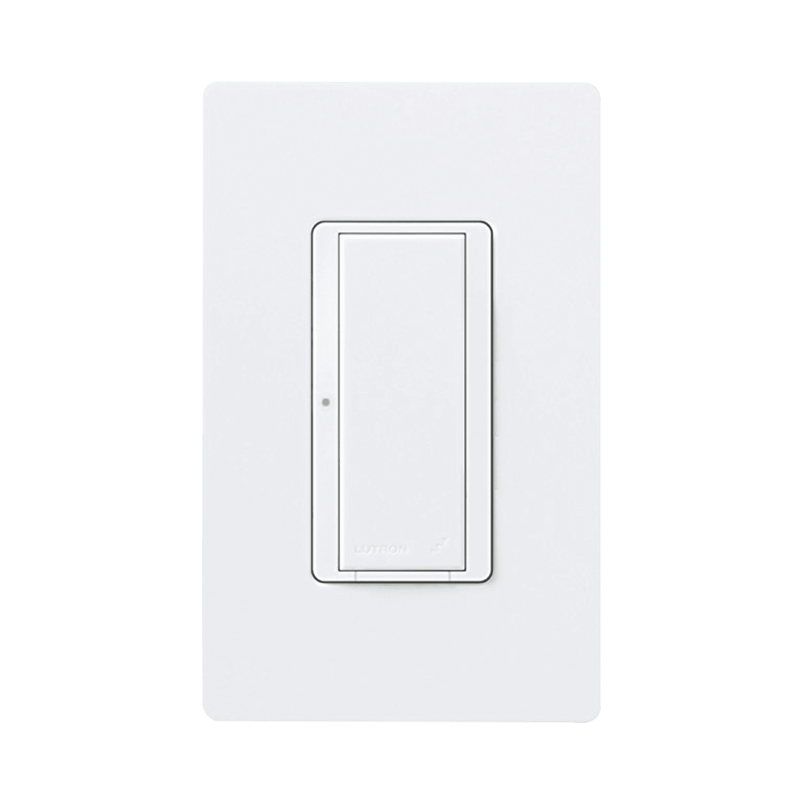 (RadioRA2) Switch on/off  RRD-8S-DV-WH de doble voltaje, un solo polo 120V/, 8A/, 1/10HP 3A en motores, apaga y enciende iluminación ó motor, NO requiere cable neutro. RRD8SDVWH - LUTRON ELECTRONICS