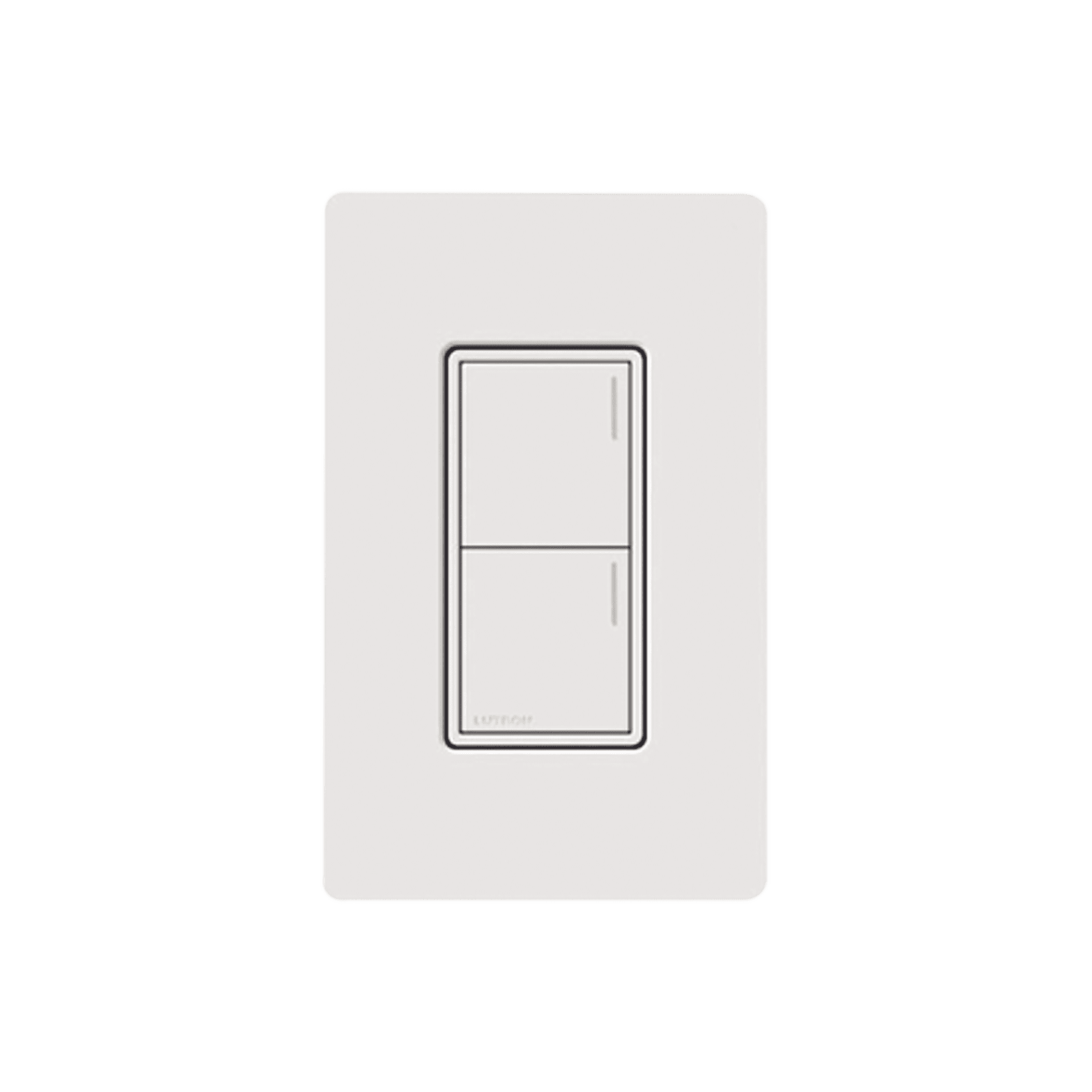 (RadioRa3) Botonera Sunnata Blanco 2 escenas para Radio RA3, programe escenas diferentes en cada botón. RRSTW2BSW - LUTRON RADIORA 3