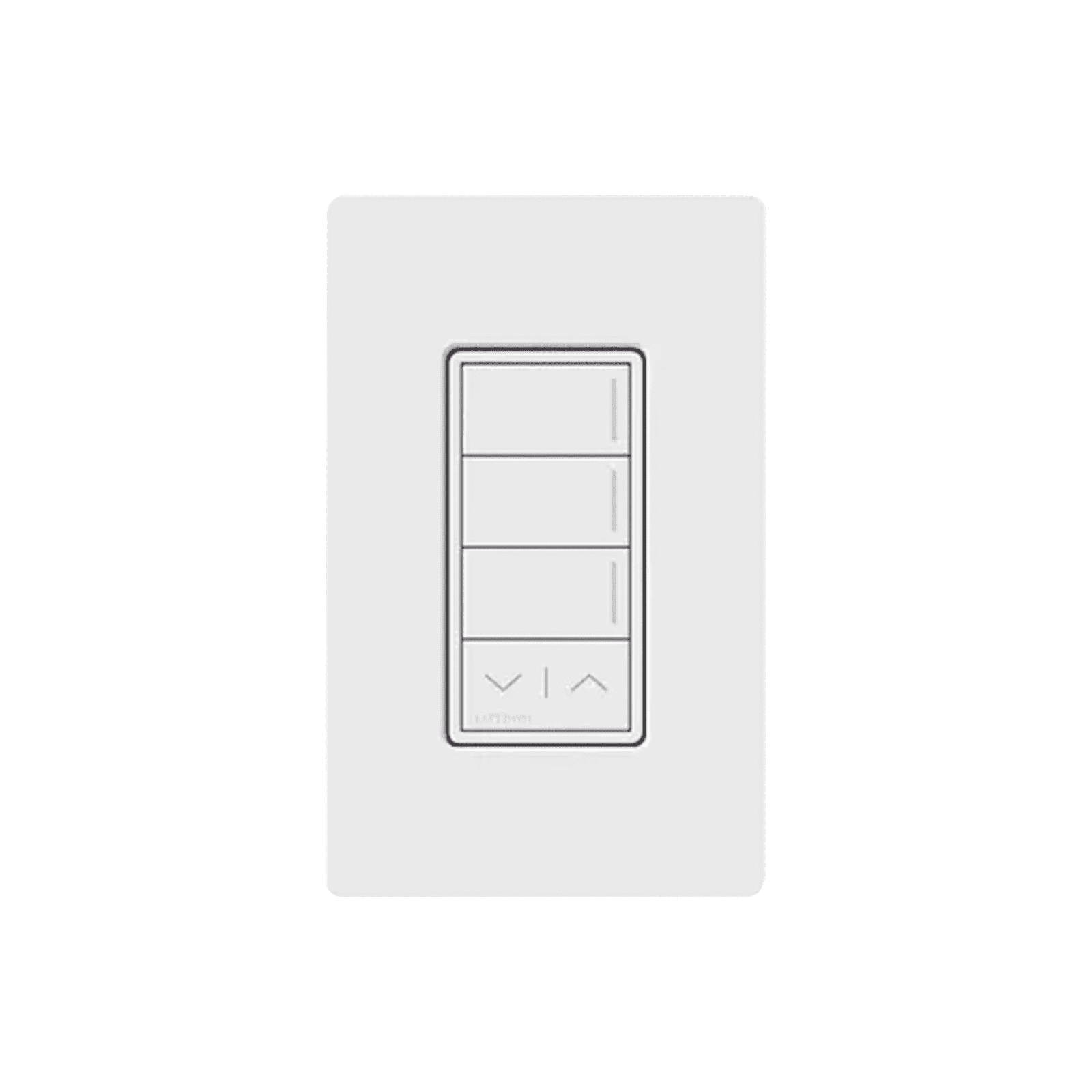 (RadioRa3) Botonera Sunnata Blanco 3 escenas y 2 botones subir/bajar para Radio RA3, programe escenas diferentes en cada botón. RRSTHN3RLSW - LUTRON RADIORA 3