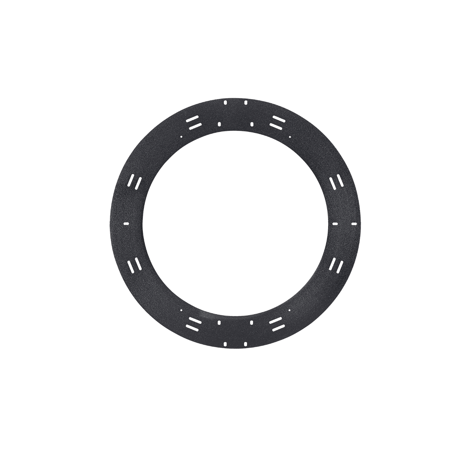 Raqueta de Almacenamiento y Gestión de Holgura Para Cables, de 24 in de Diámetro, Instalación en Pared o en Rack, Incluye 8 Cintas de Contacto de 12 in, Color Negro WMFS24 - PANDUIT