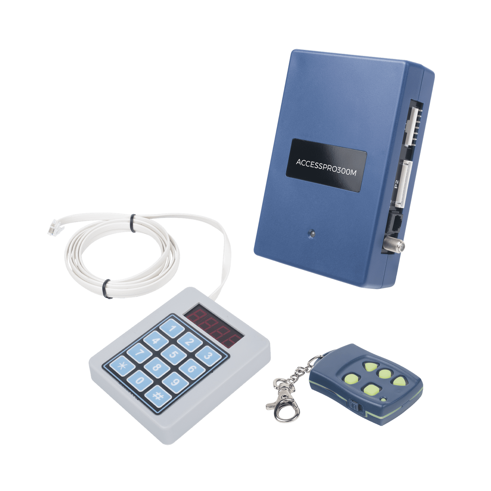 Receptor Inalambrico Universal Administrable por Software, Hasta 1600 controles de usuarios, compatible con Barreras y Motores de puertas ACCESSPRO300 - AccessPRO